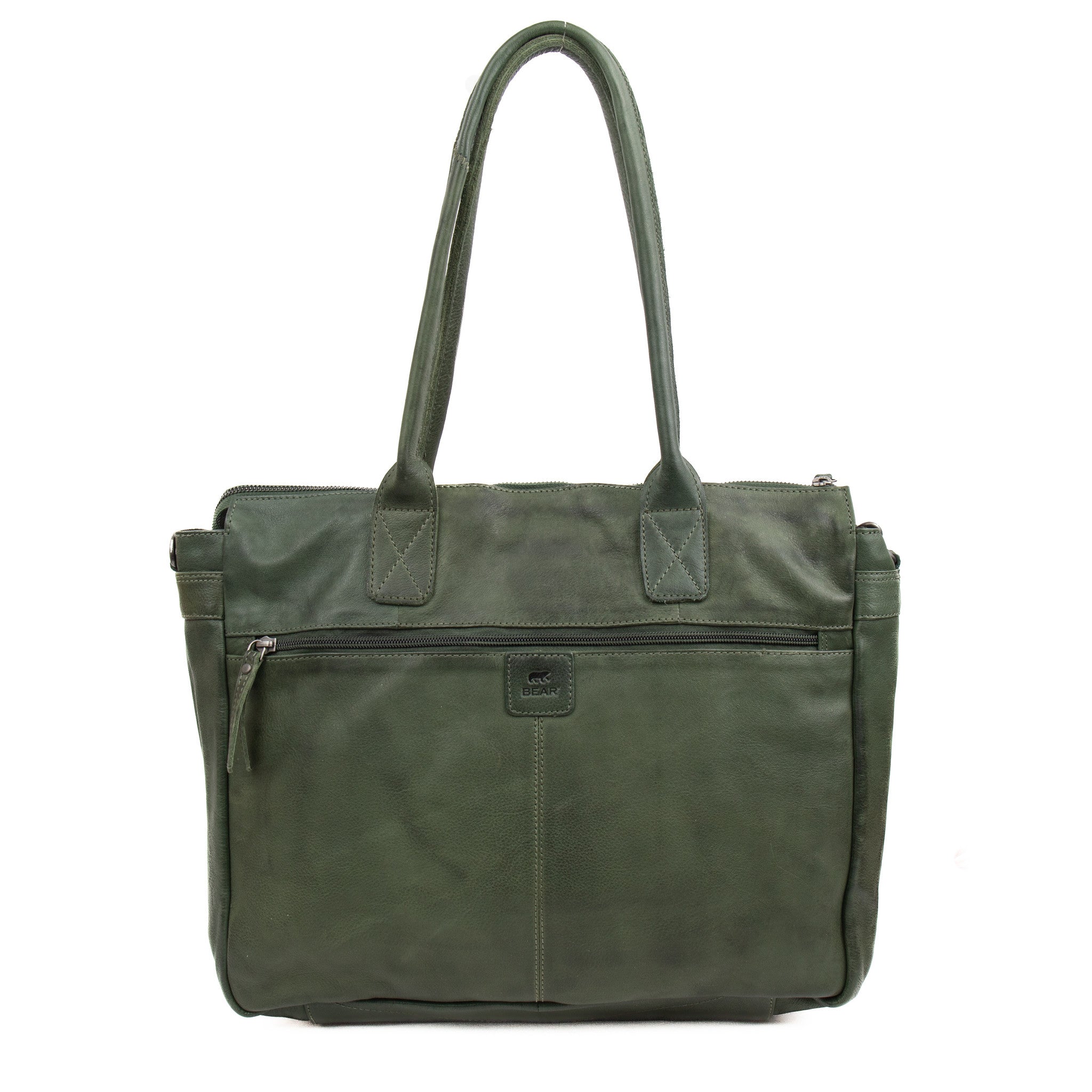 Hand/shoulder bag 'Binni' green