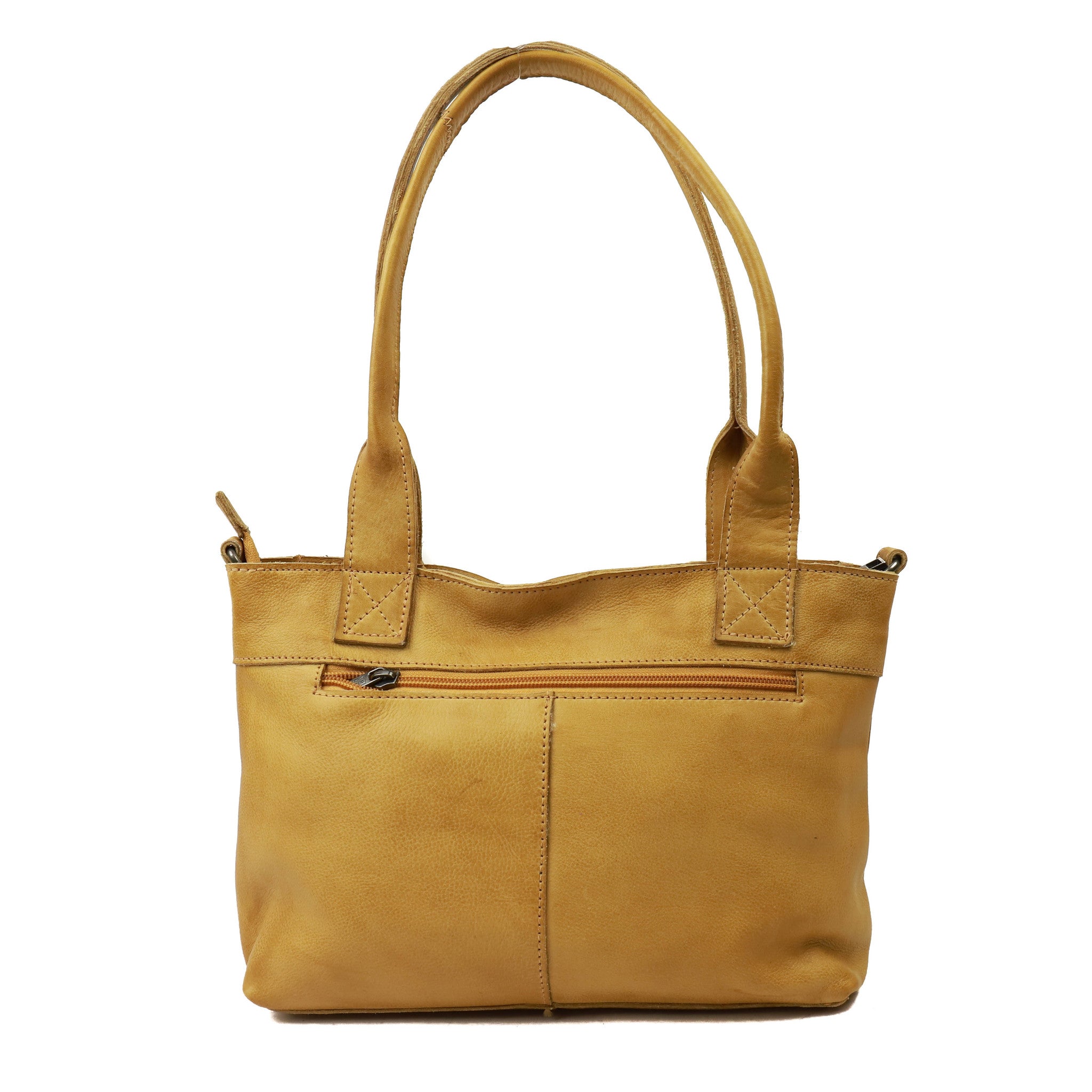 Hand/shoulder bag 'Katya' yellow