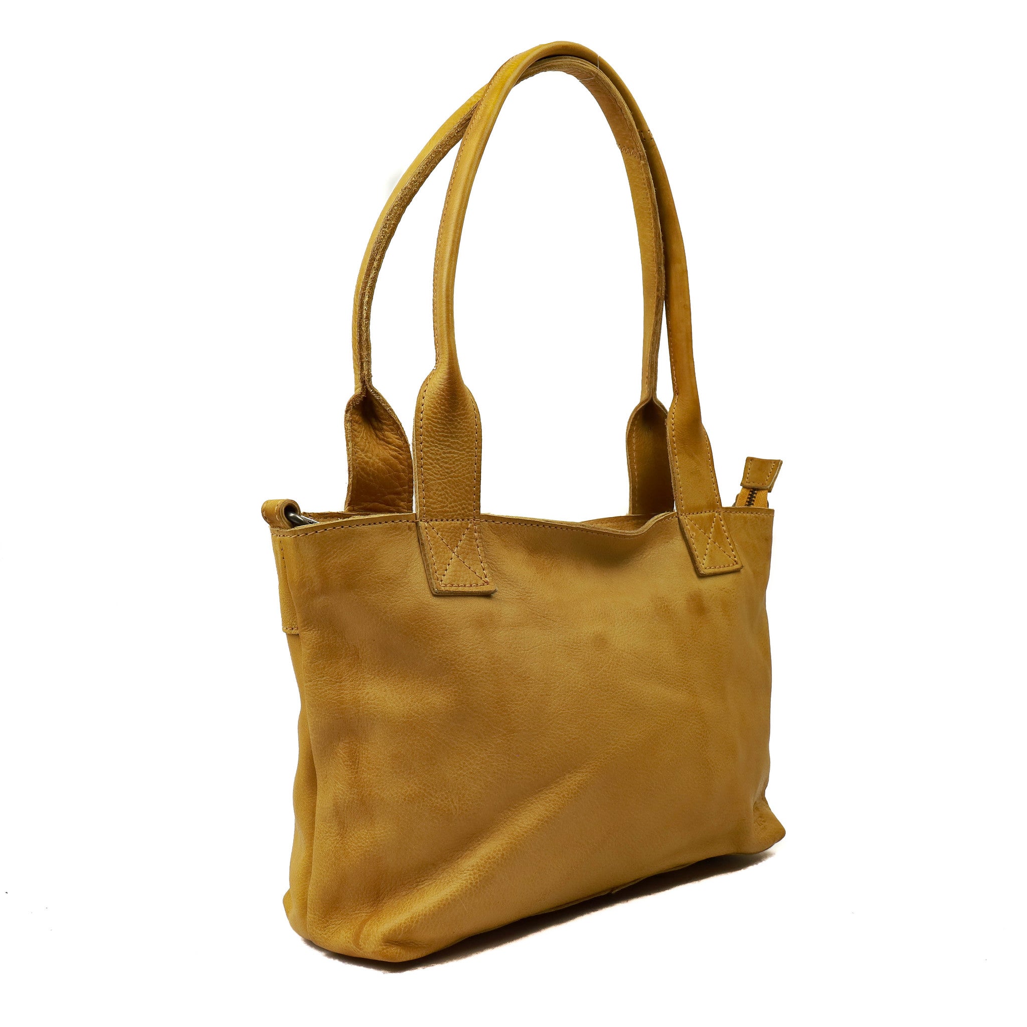 Hand/shoulder bag 'Katya' yellow