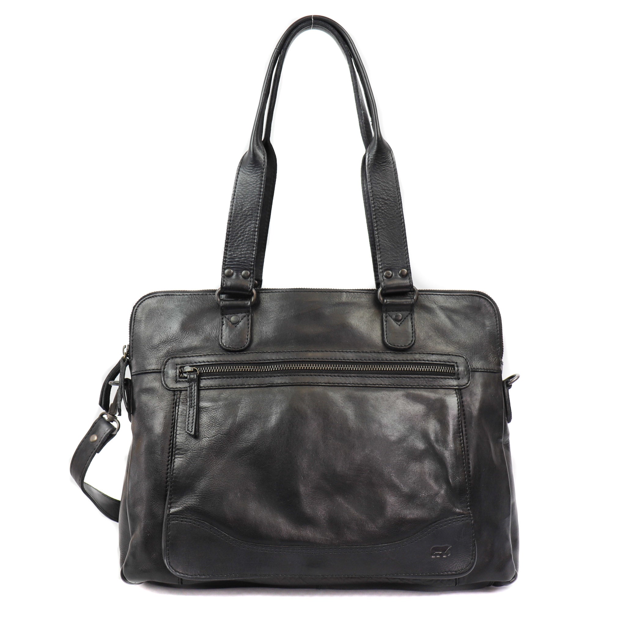 Hand/shoulder bag 'Lia' black