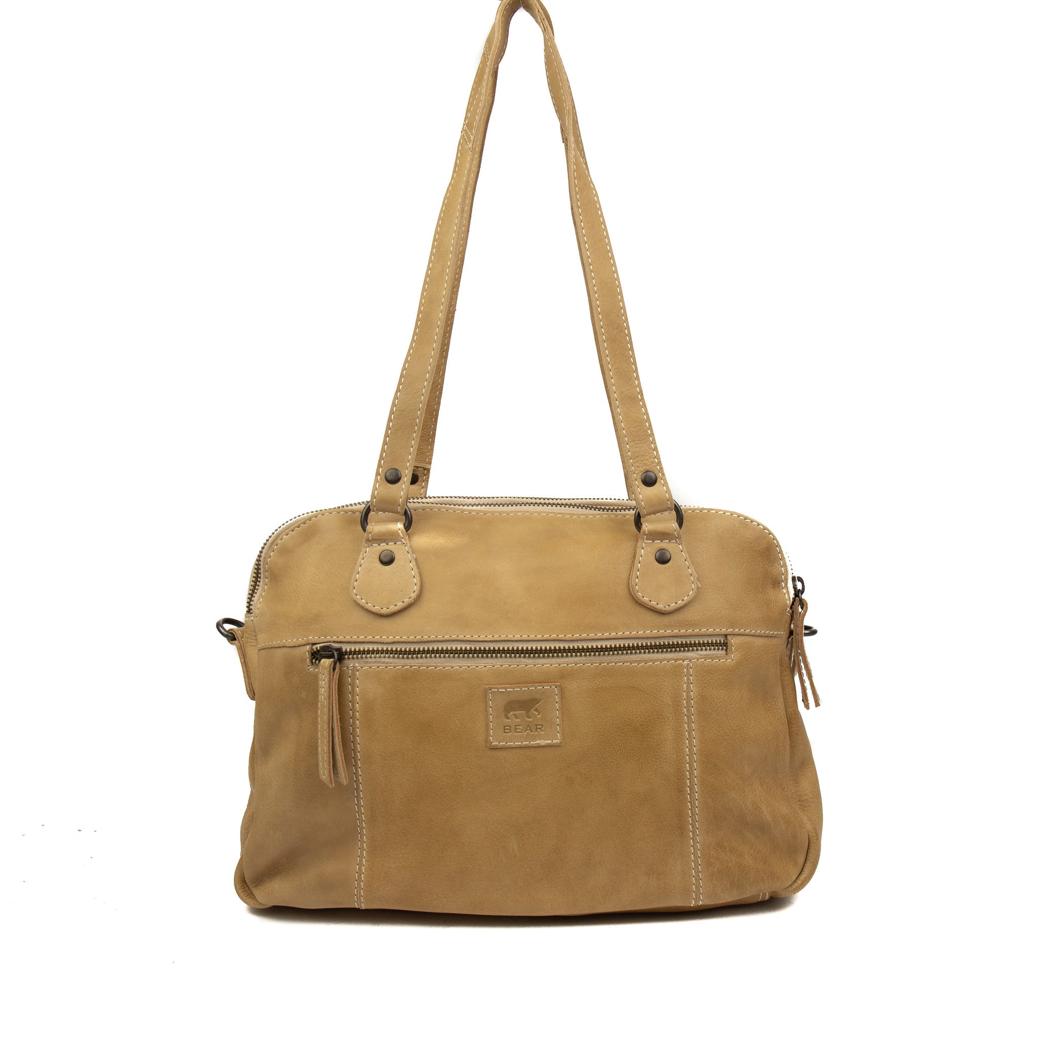 Hand/shoulder bag 'Lieke' beige