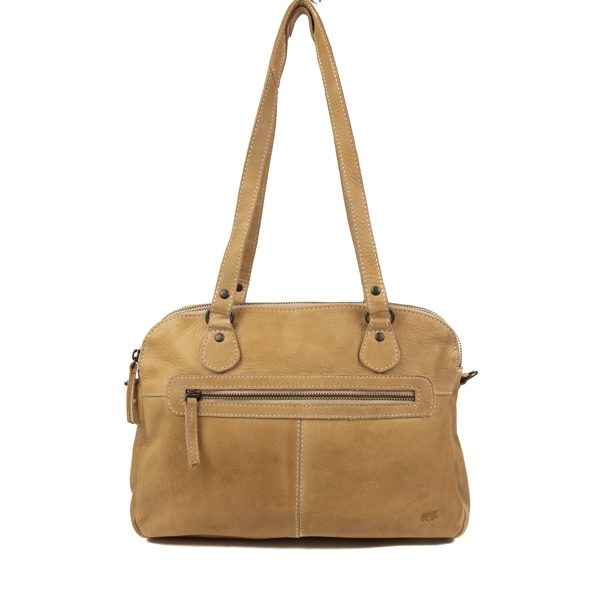 Hand/shoulder bag 'Lieke' beige