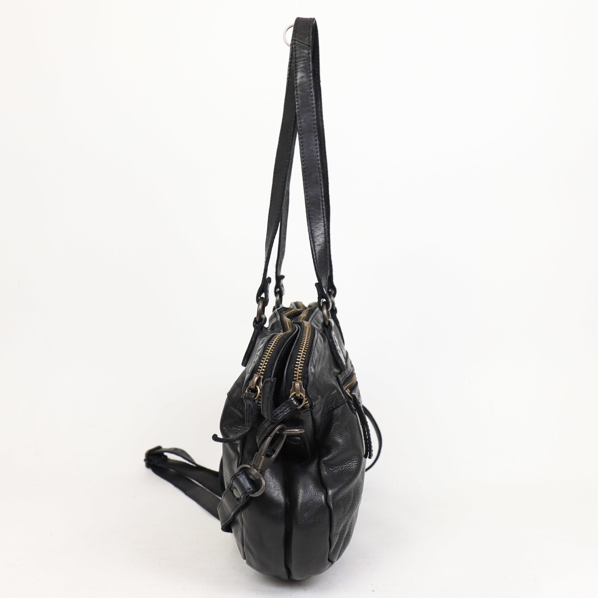 Hand/shoulder bag 'Lieke' black
