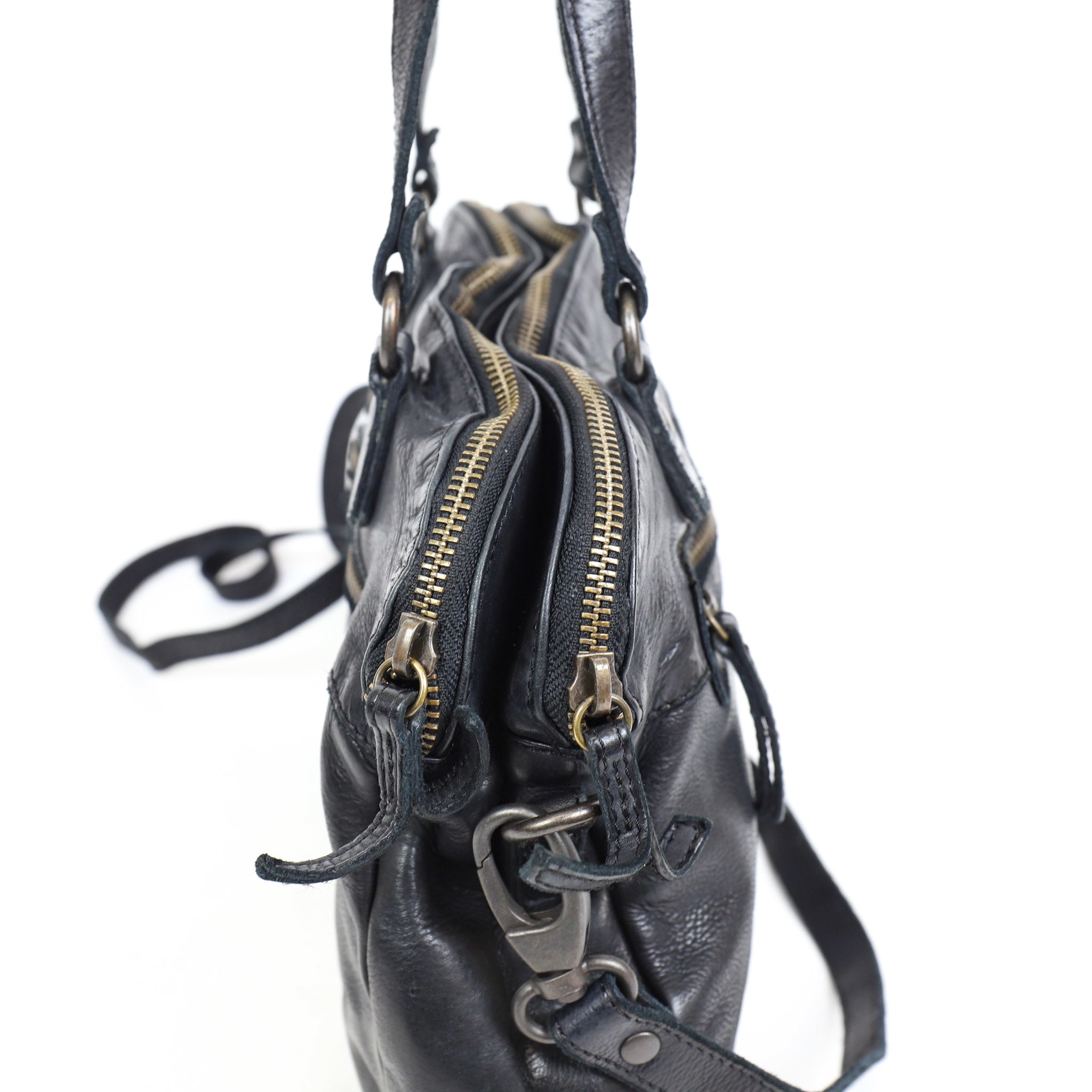 Hand/shoulder bag 'Lieke' black