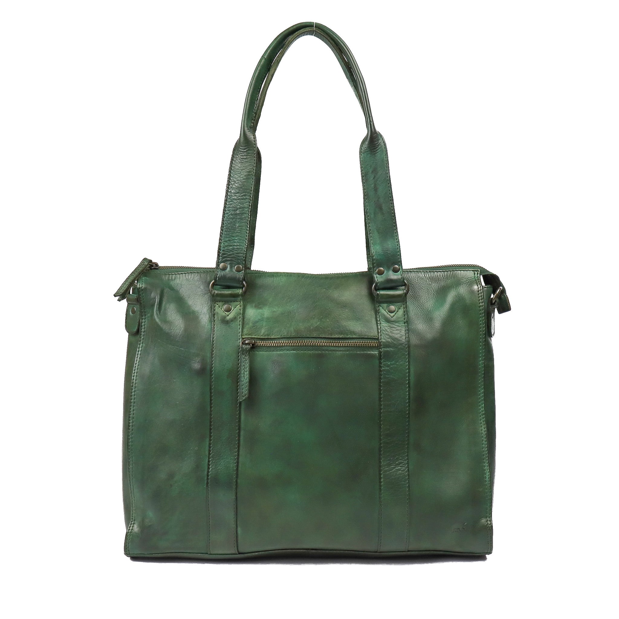 Hand/shoulder bag 'Mea' green