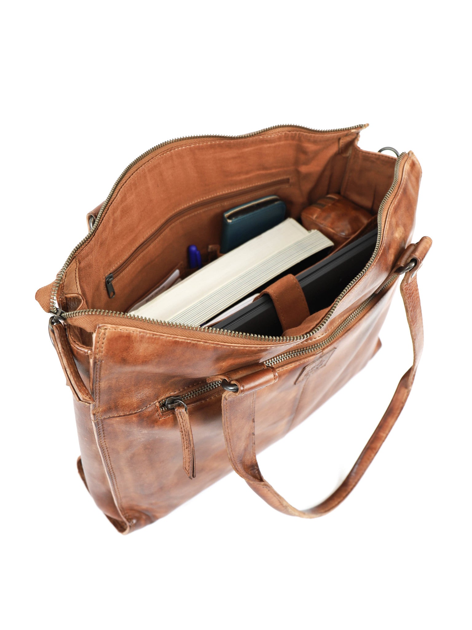 Hand/shoulder bag 'Mea' green