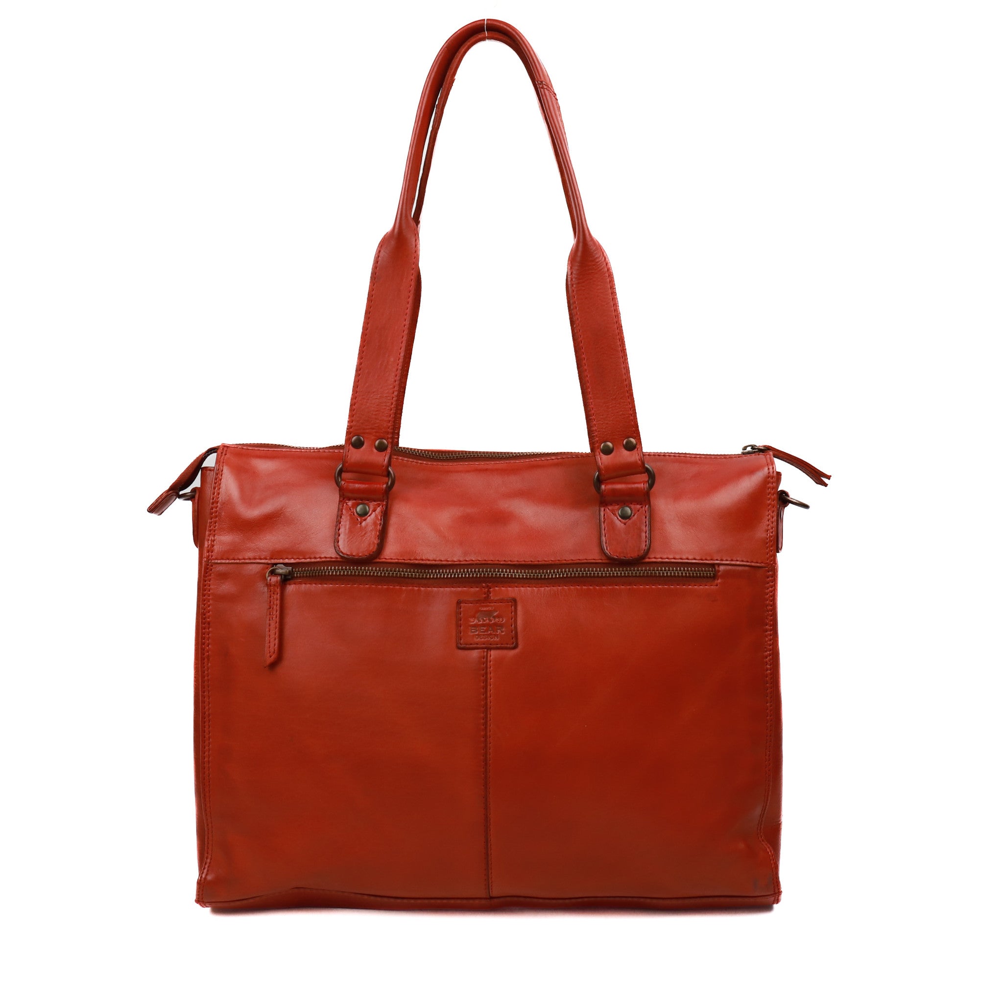 Hand/shoulder bag 'Mea' red