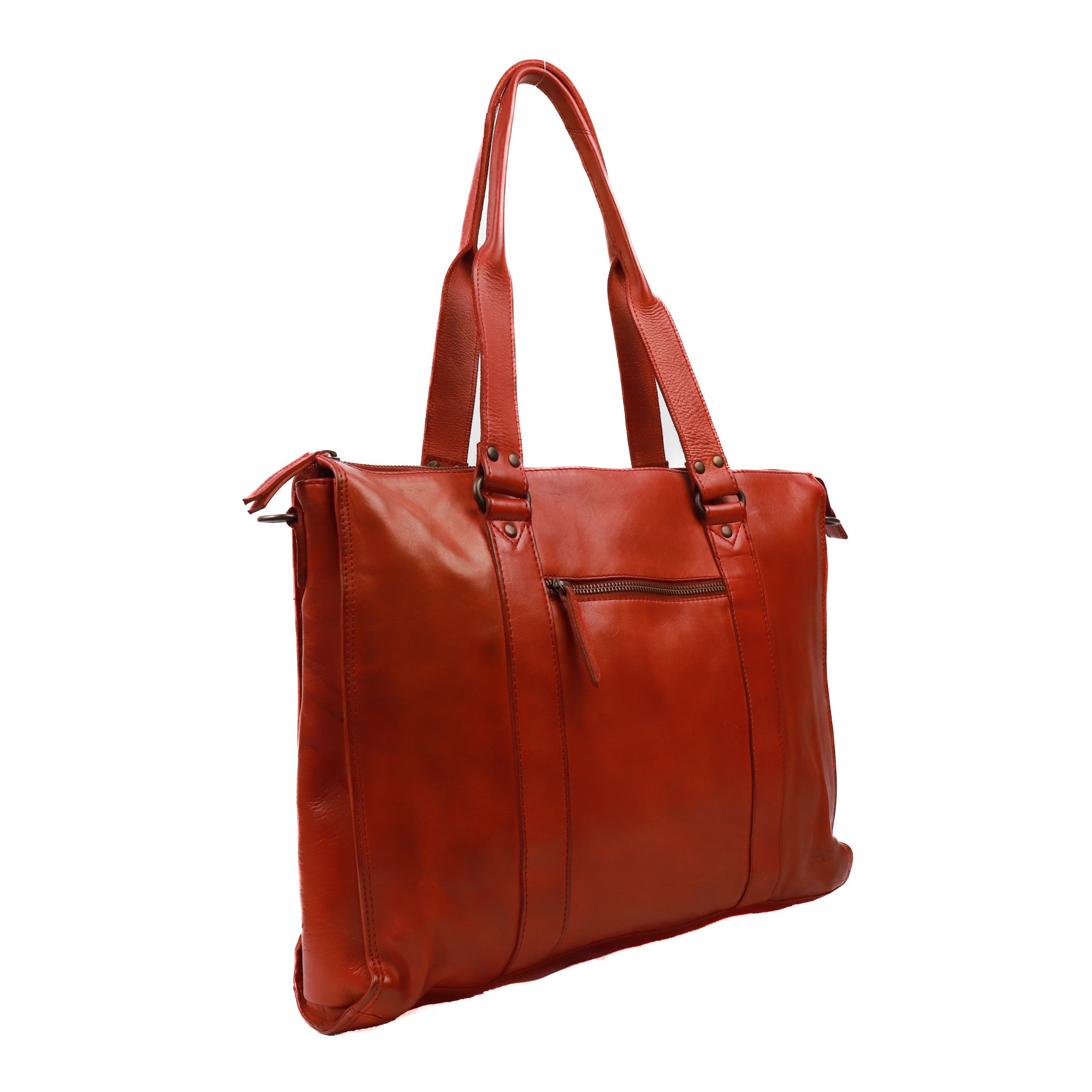 Hand/shoulder bag 'Mea' red