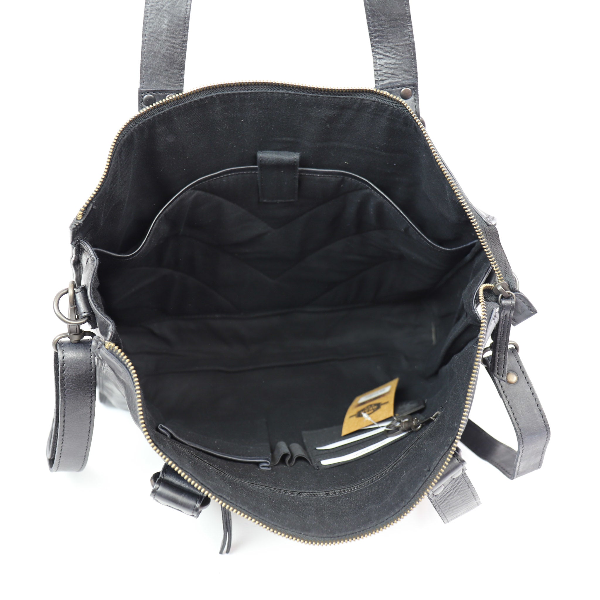 Hand/shoulder bag 'Mea' black