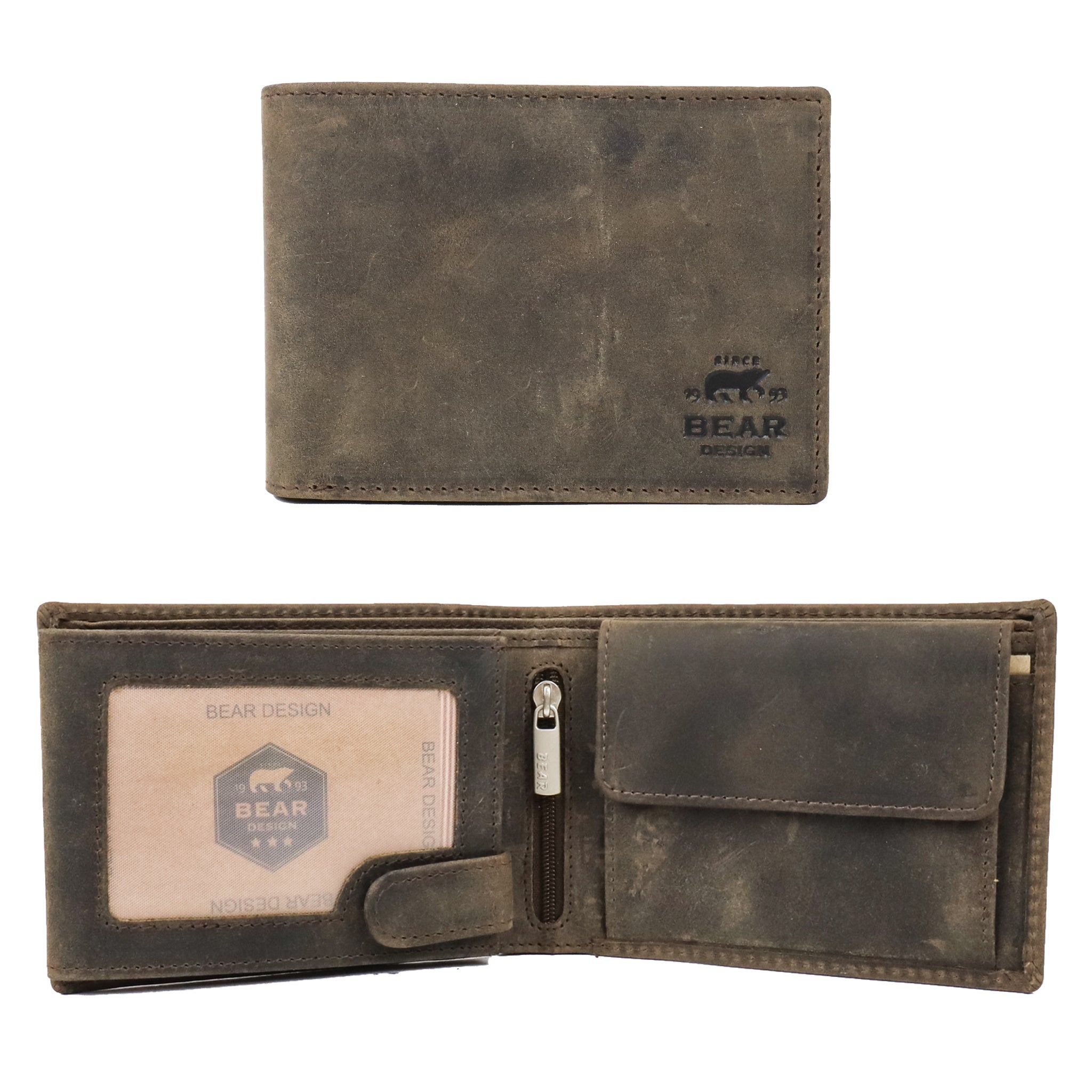 Billfold 'Jan' brown