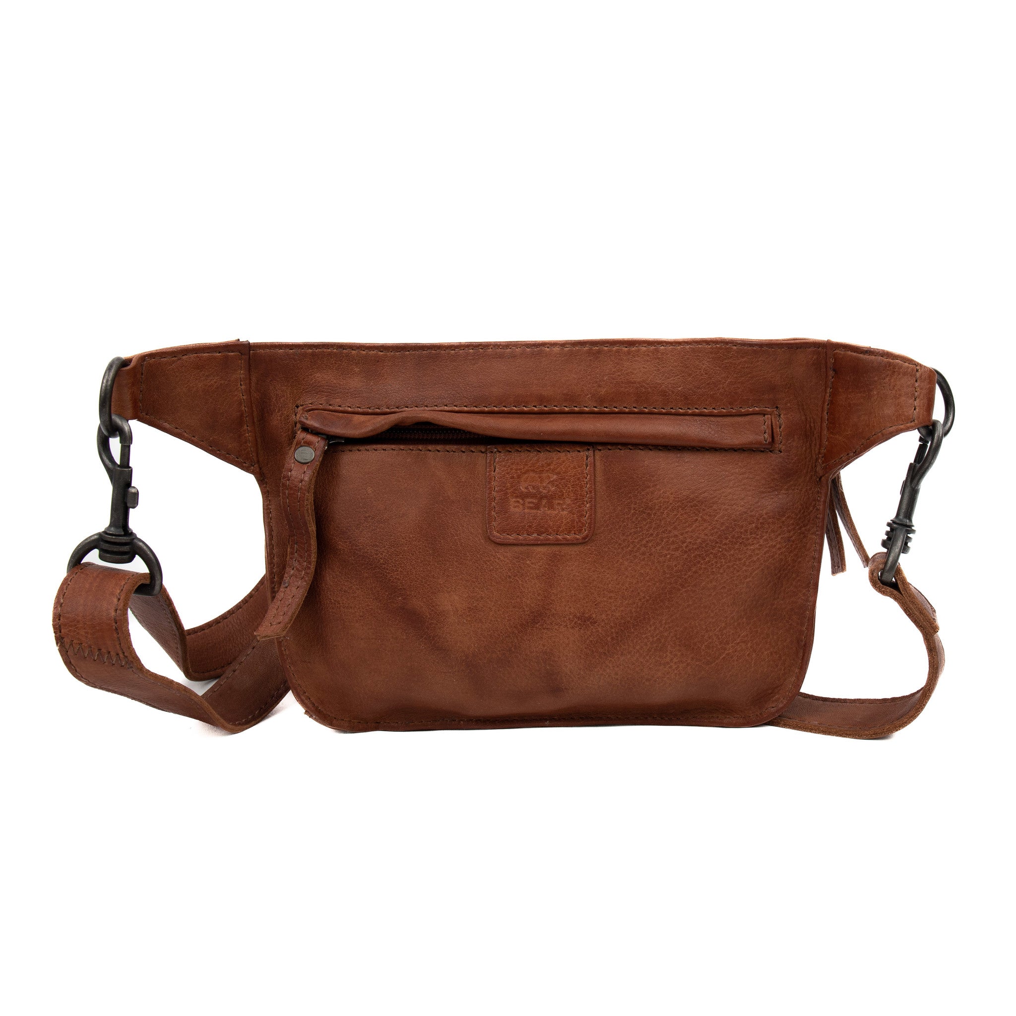 Crossbody bag 'Stef' cognac