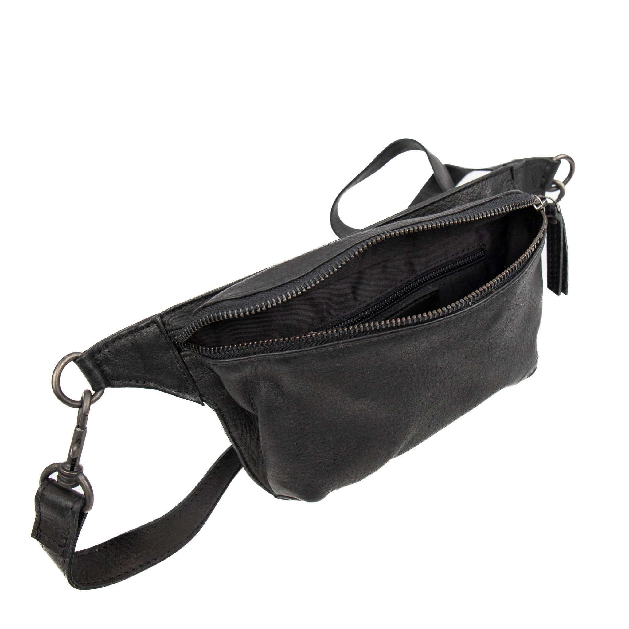 Crossbody tas 'Stef' zwart