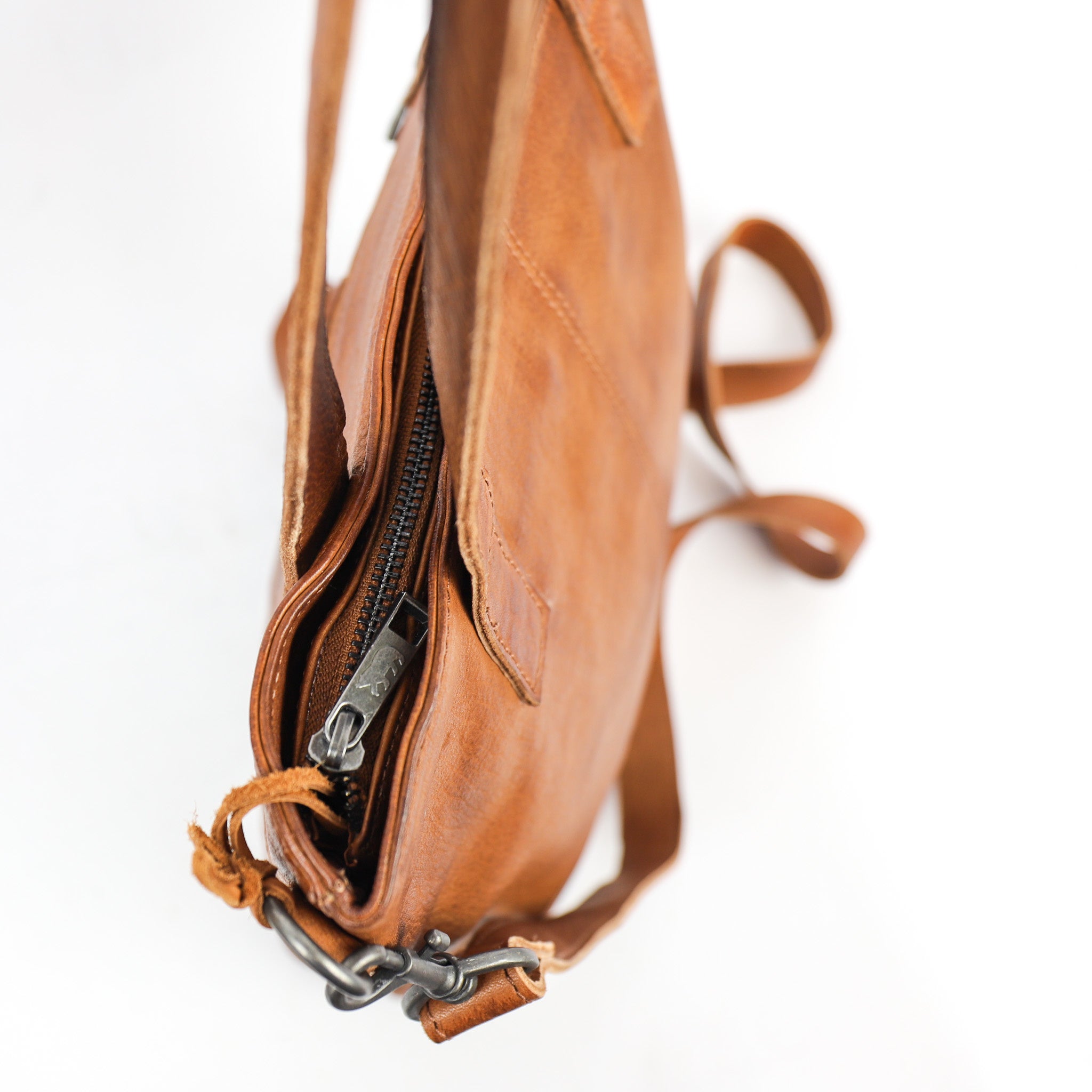 Hand-/schoudertas 'Jilke' cognac