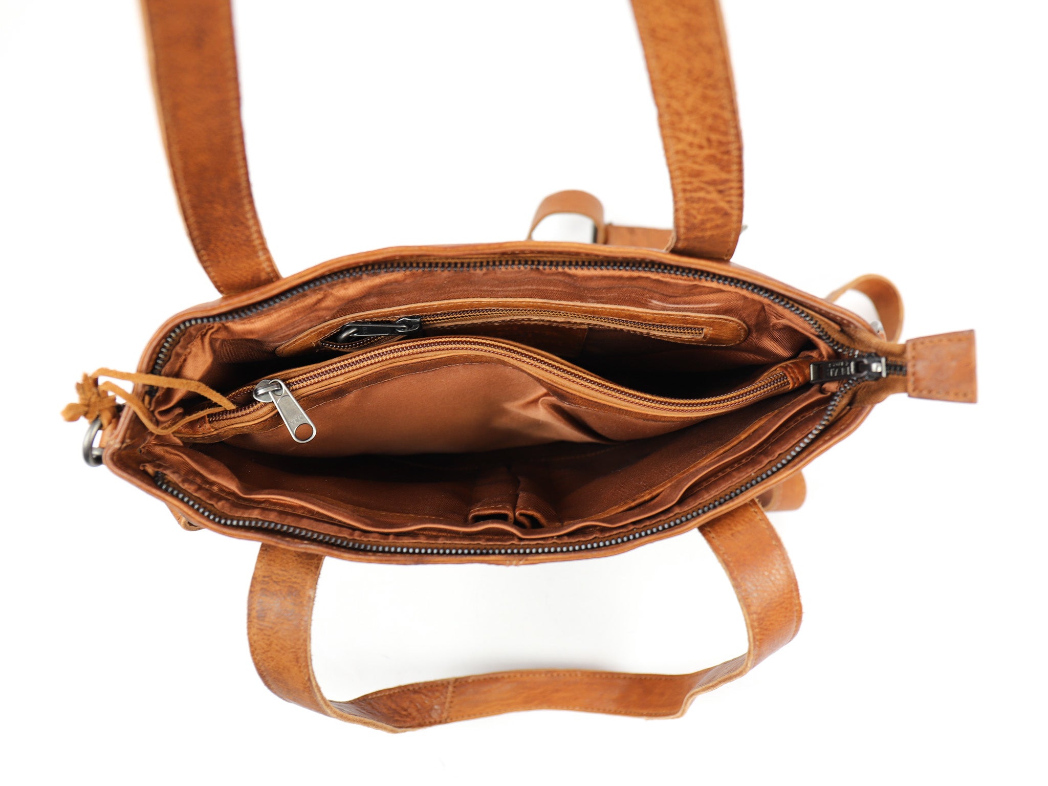 Hand-/schoudertas 'Jilke' cognac