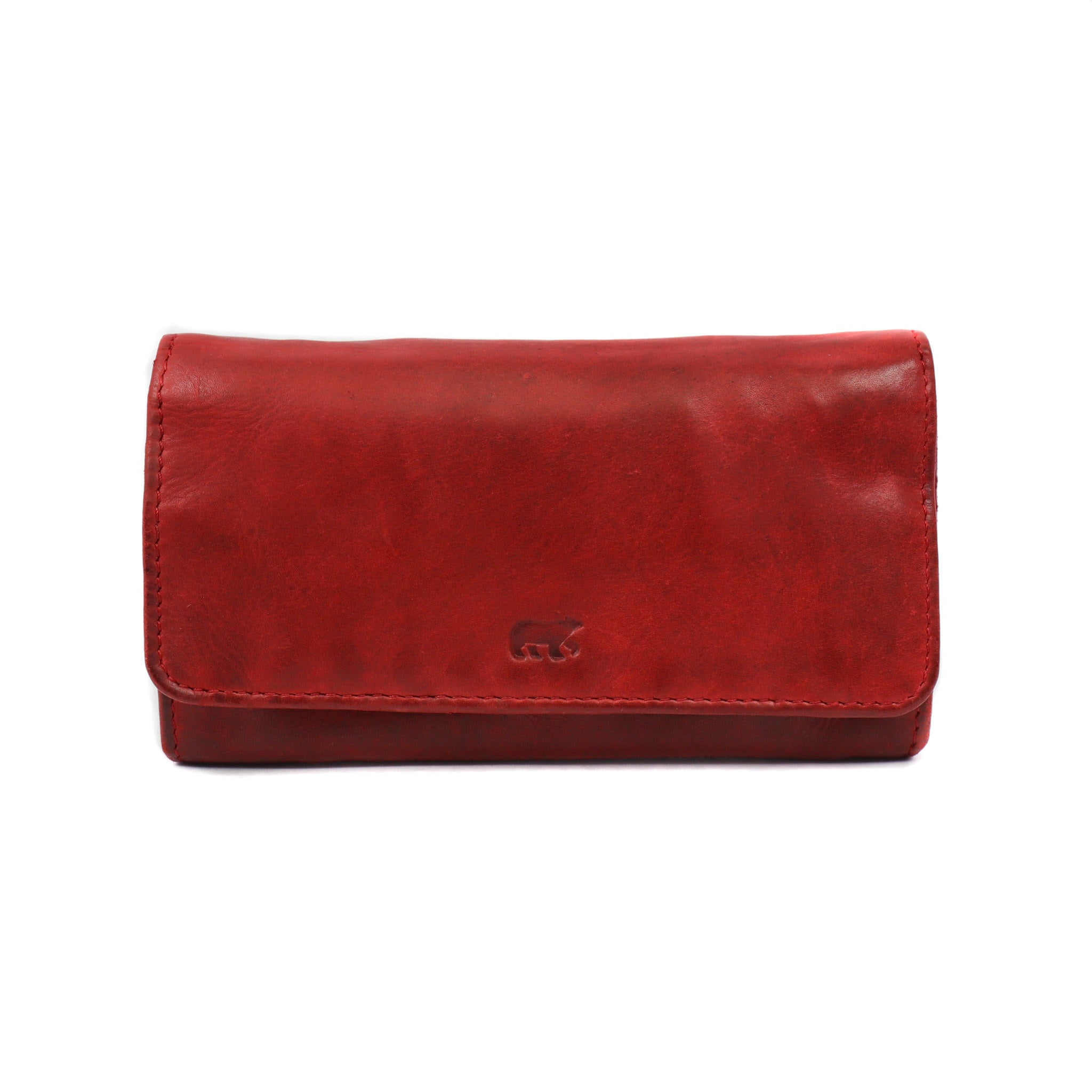 Overslag portemonnee 'Noor' rood - CL 9918