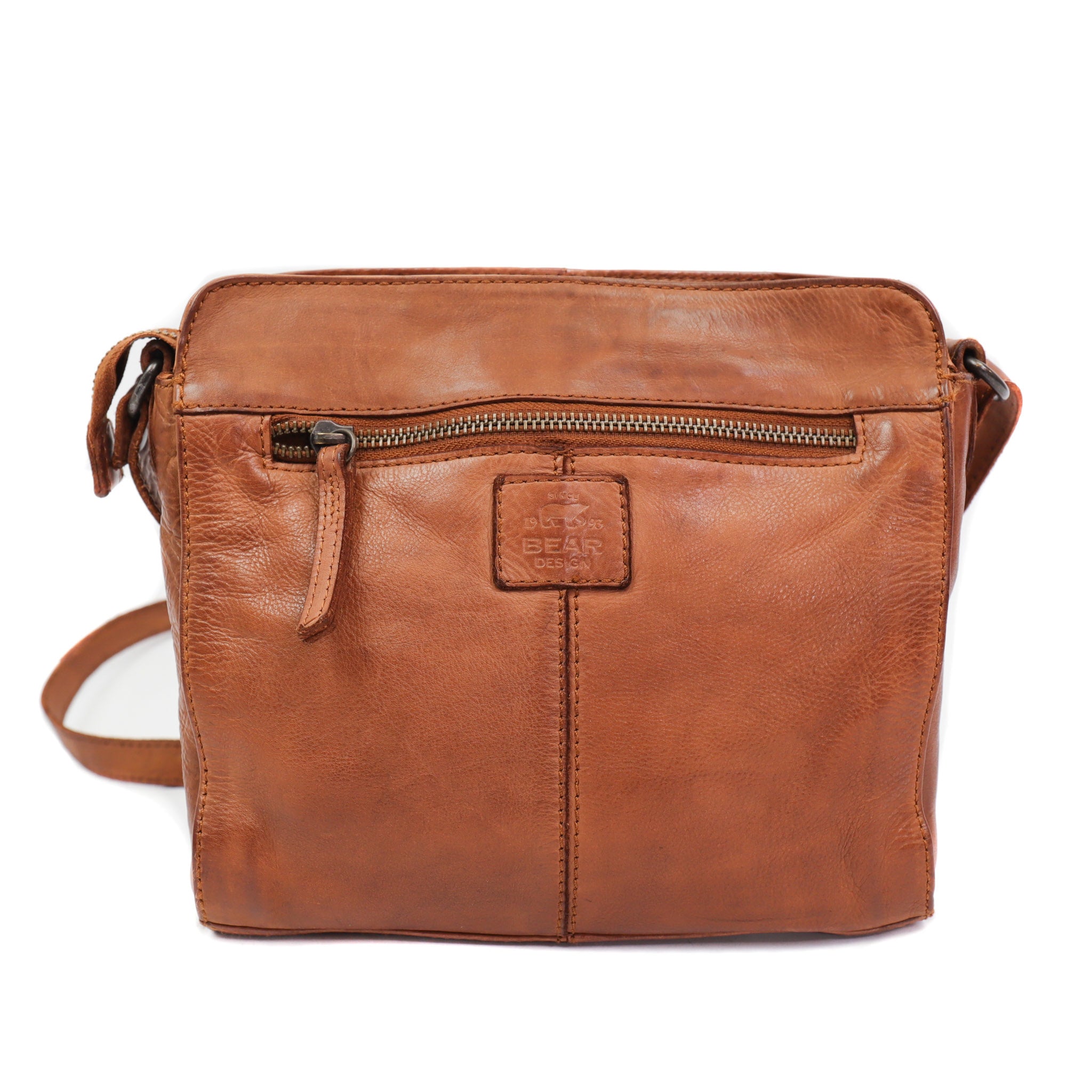 Shoulder bag 'Olivia' cognac
