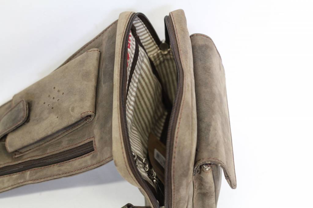 Crossover bag 'Dagmar' Brown