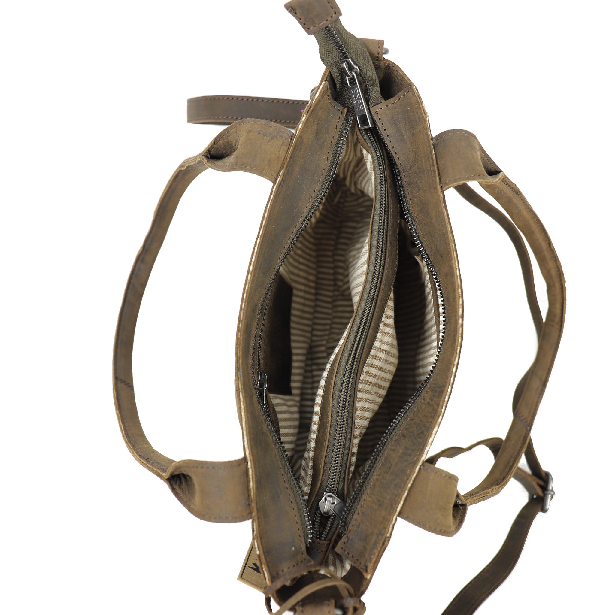 Hand/shoulder bag 'Katya' brown HD
