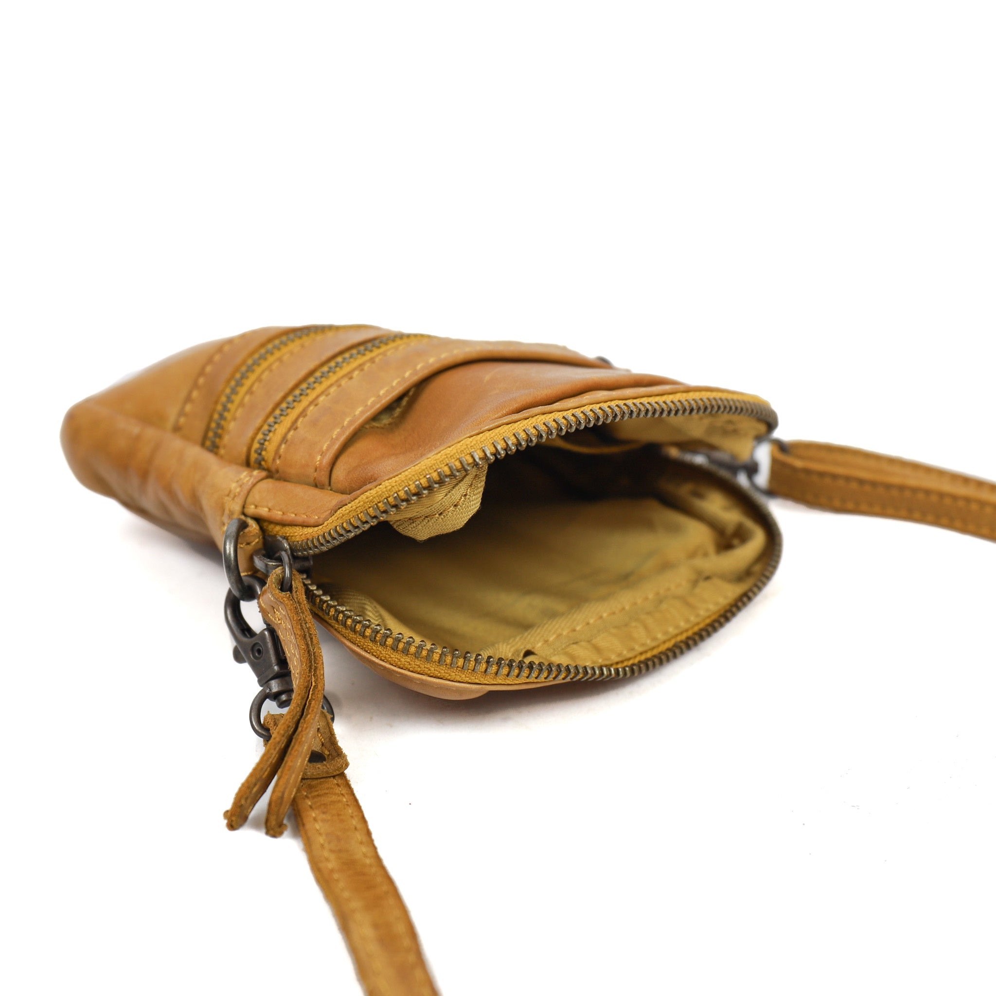 Shoulder bag 'Vikas' ocher yellow - CL 3701