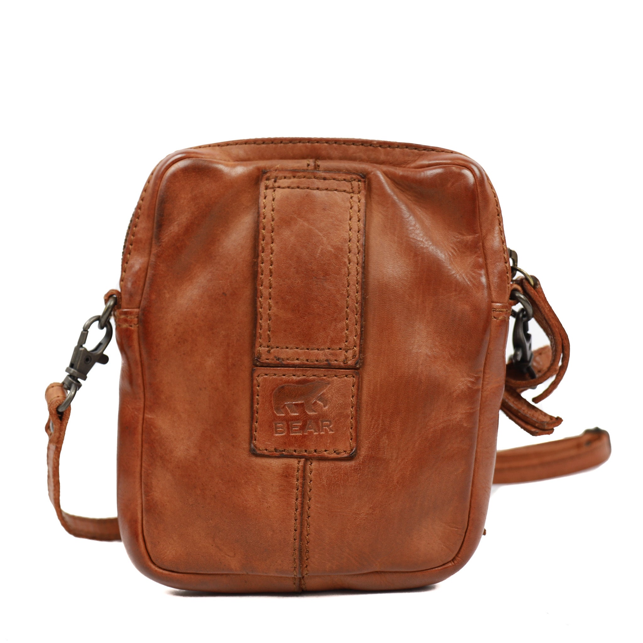 Shoulder bag 'Vikas' cognac - CL 3701
