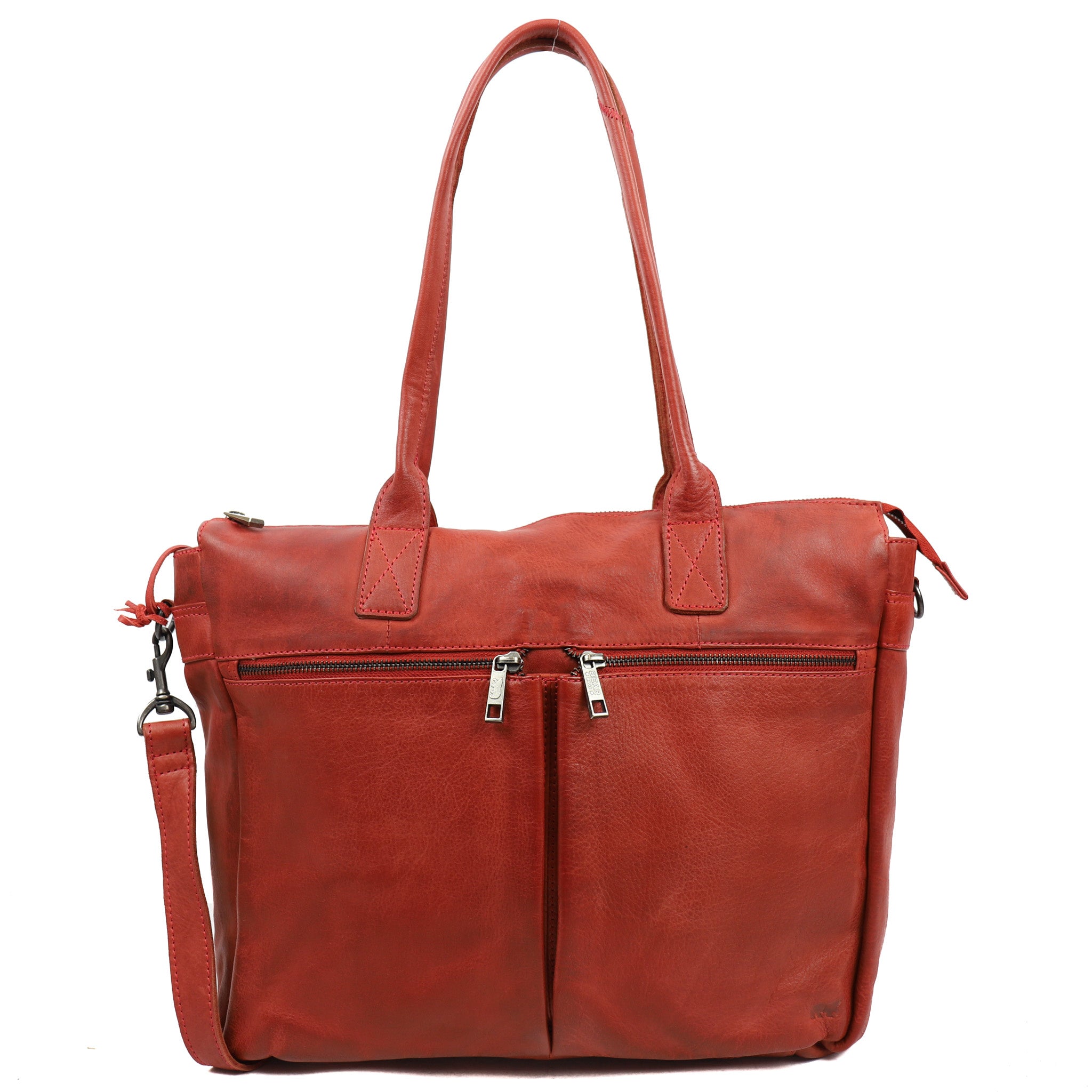 Hand/shoulder bag 'Binni' red