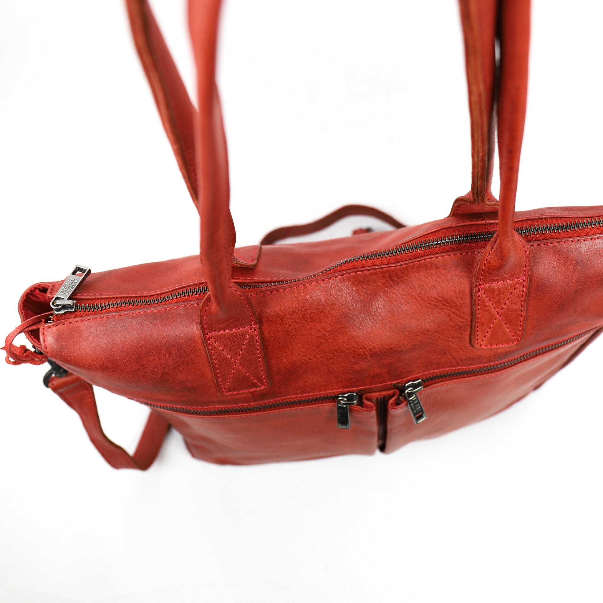 Hand/shoulder bag 'Binni' red