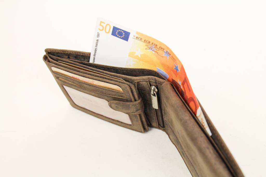 Billfold 'Tijn' brown