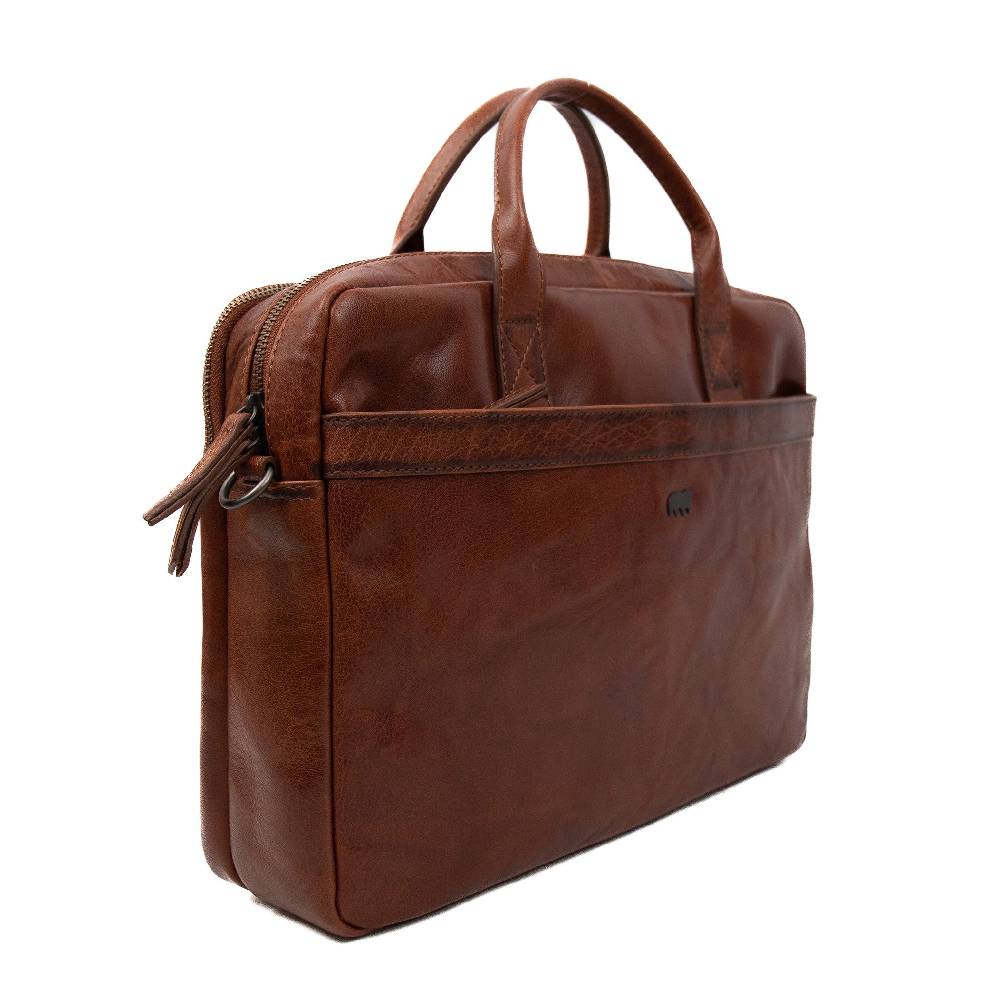 Laptoptas 'Quinn' cognac - AD 43108