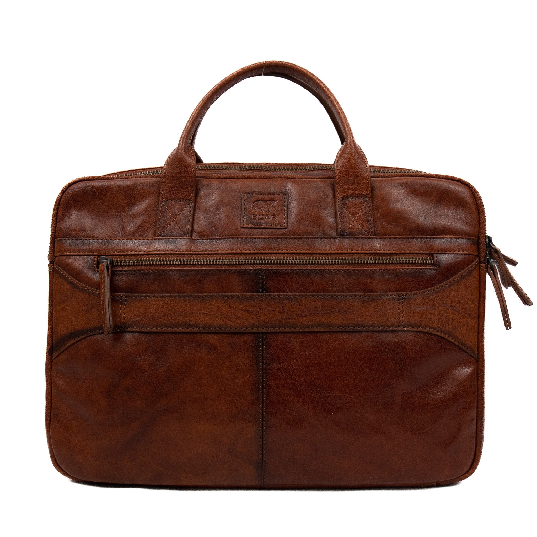 Laptoptas 'Quinn' cognac - AD 43108