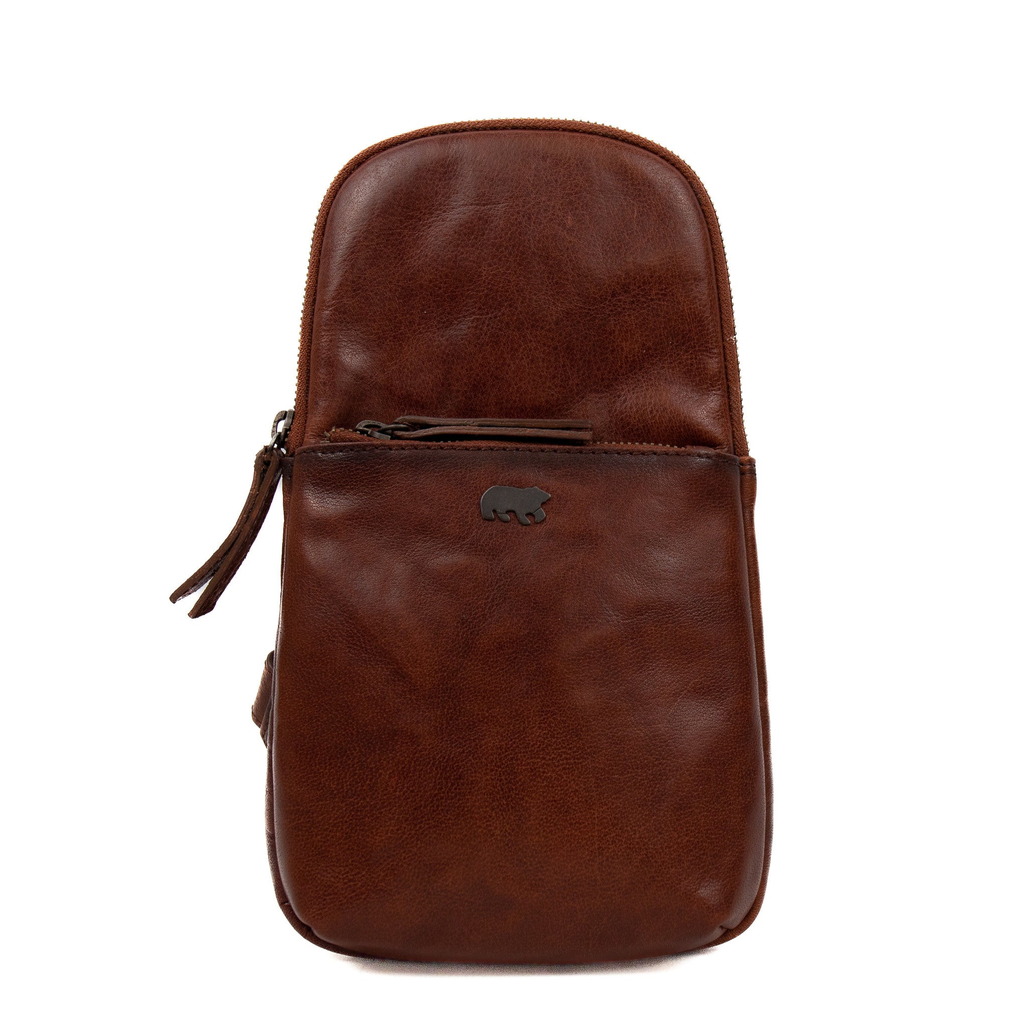 Crossbody bag 'Melle' cognac