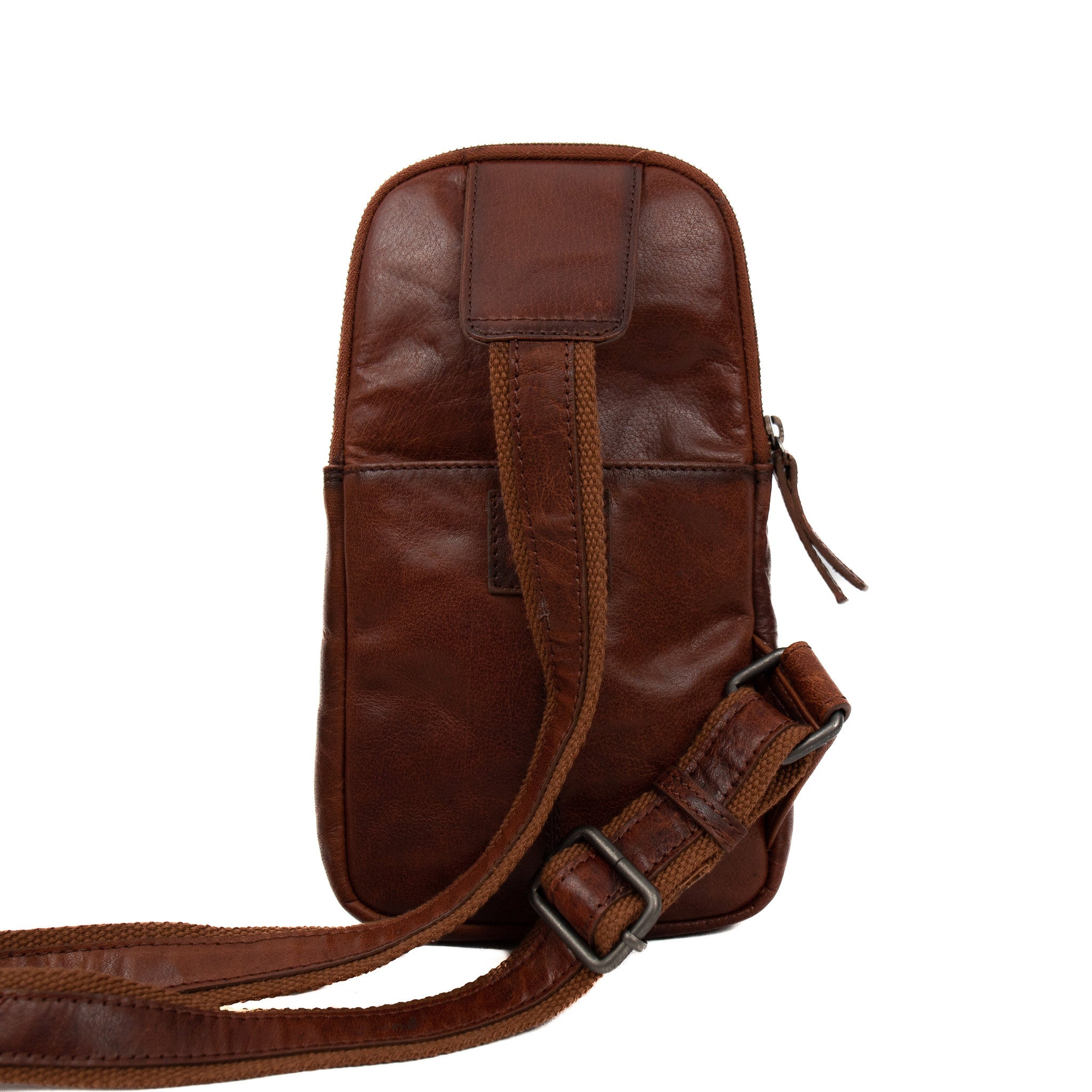 Crossbody bag 'Melle' cognac