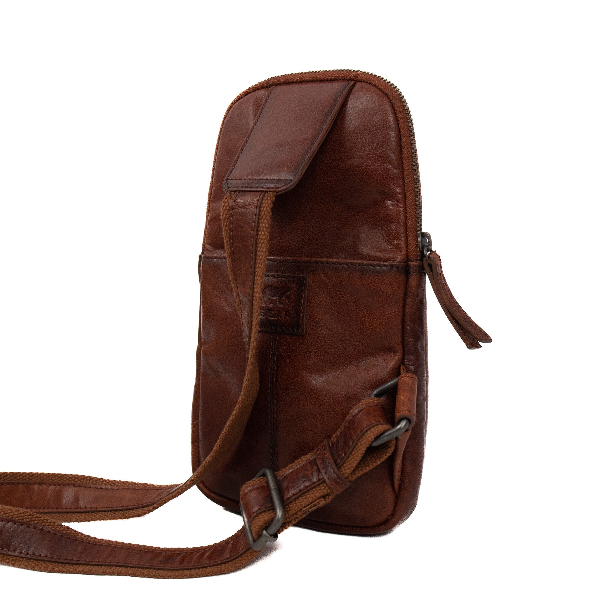 Crossbody bag 'Melle' cognac