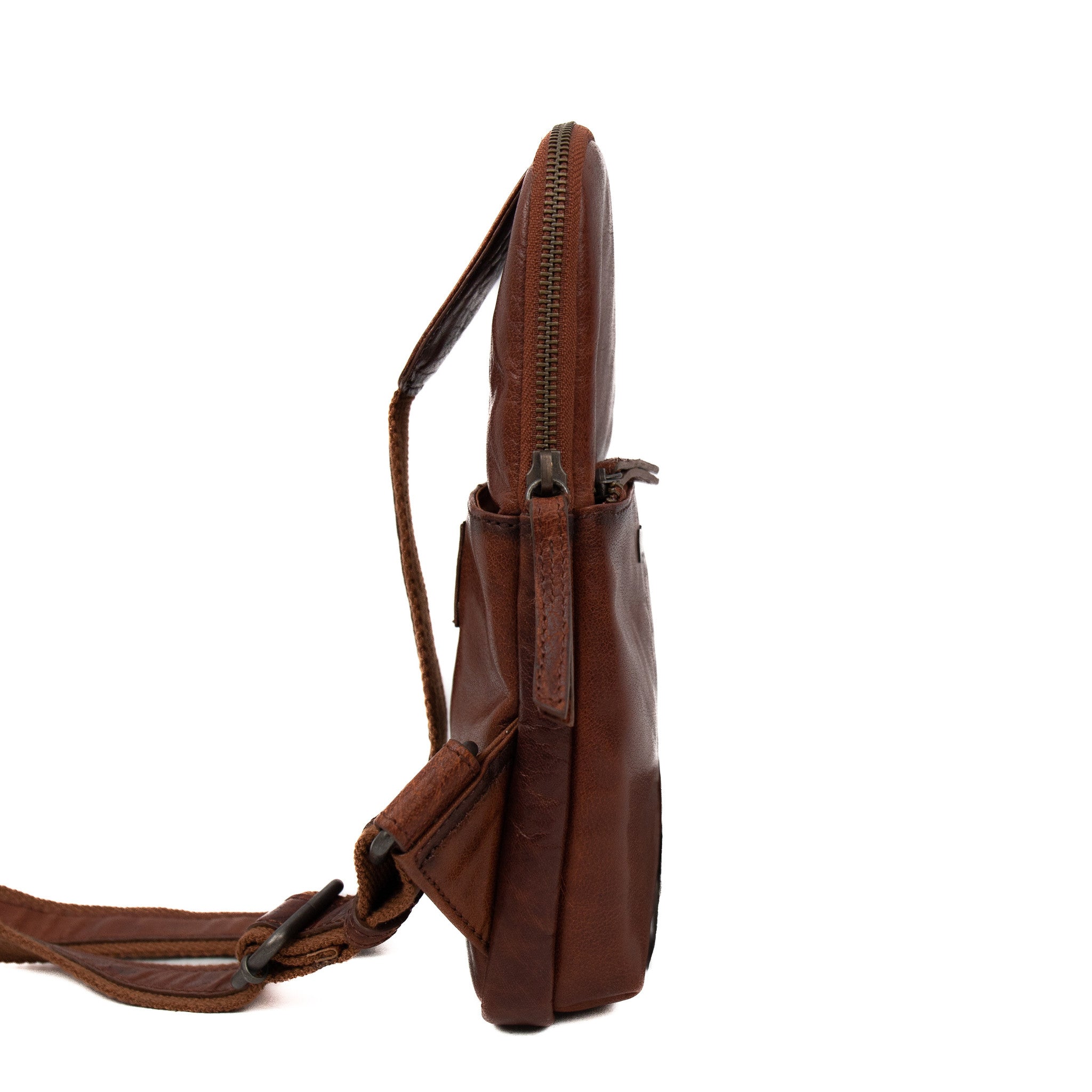 Crossbody bag 'Melle' cognac