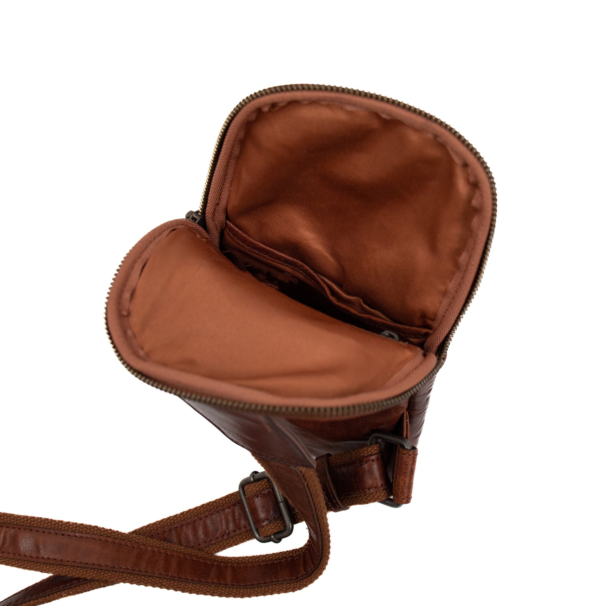 Crossbody bag 'Melle' cognac