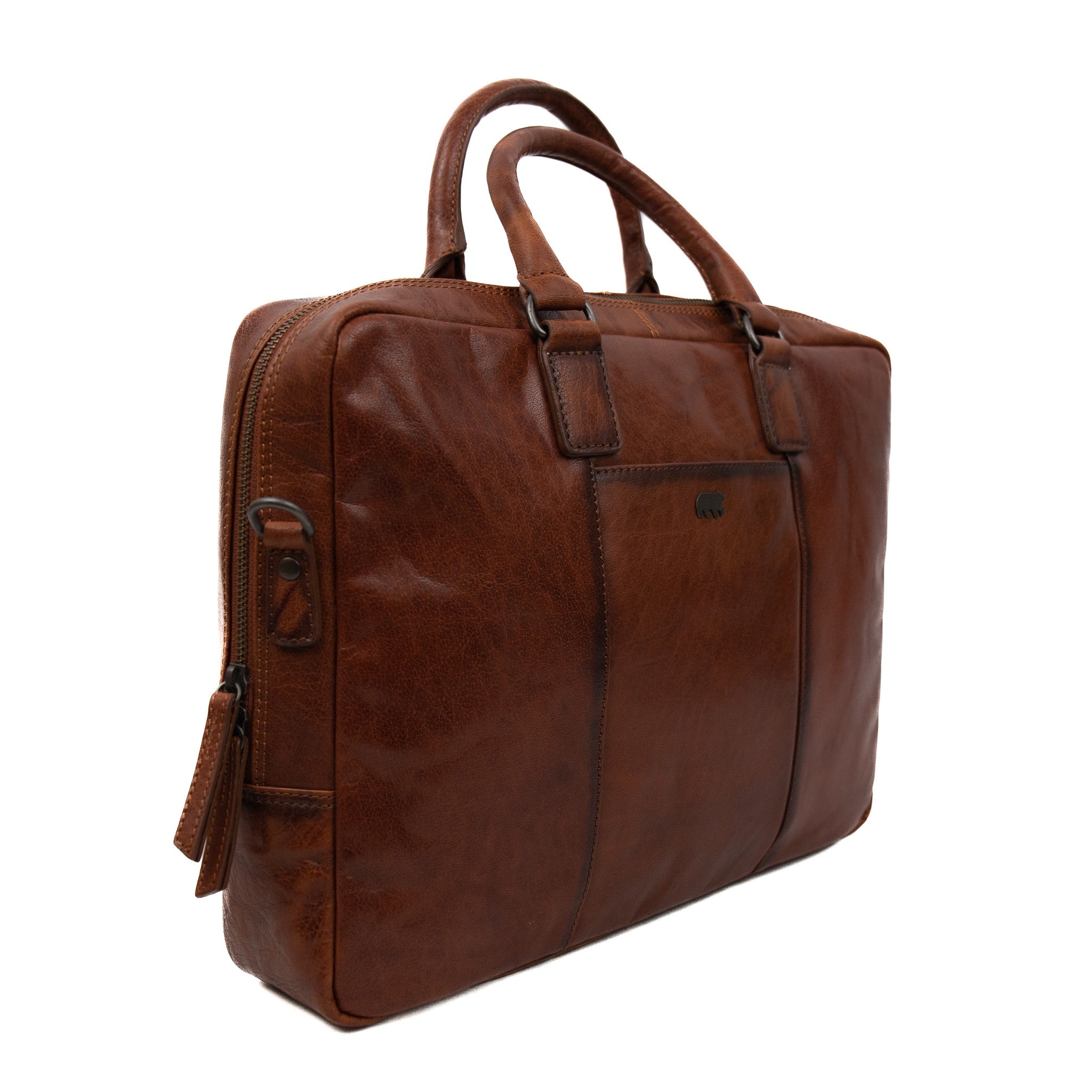 Laptoptas 'Milan' cognac - AD 43294