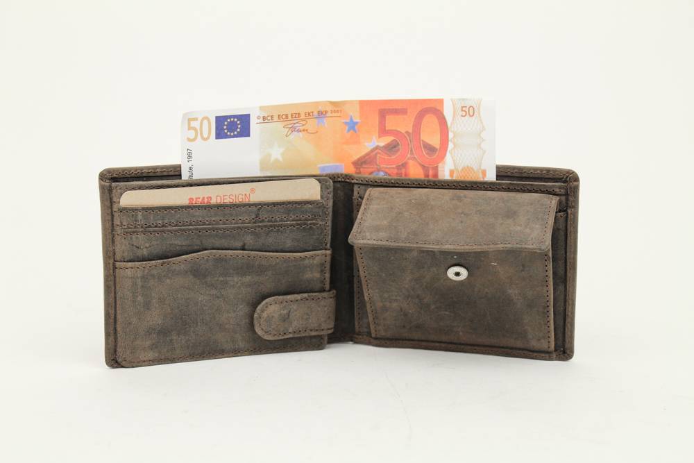 Billfold 'Joost' bruin