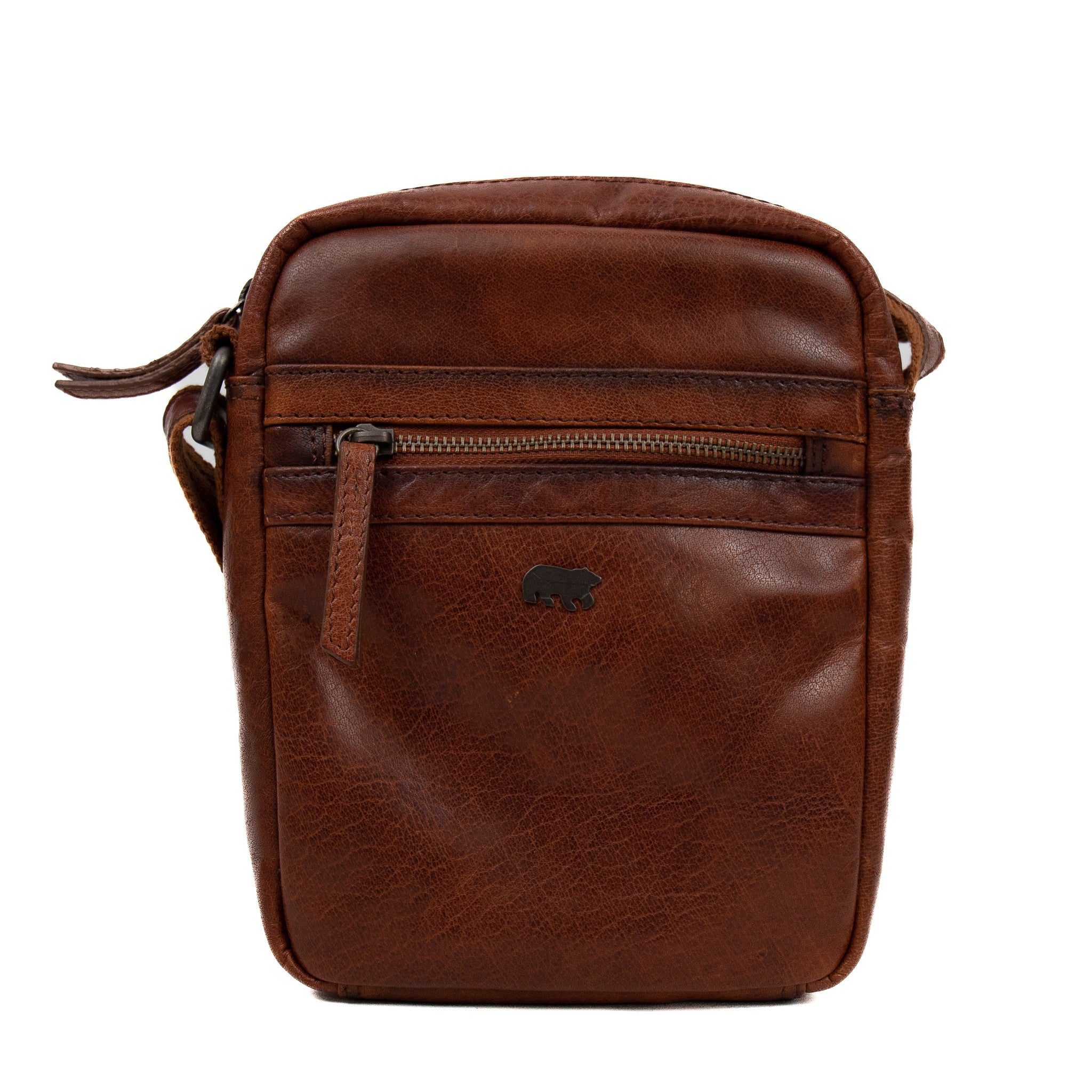 Shoulder bag 'Tobias' cognac - AD 43104