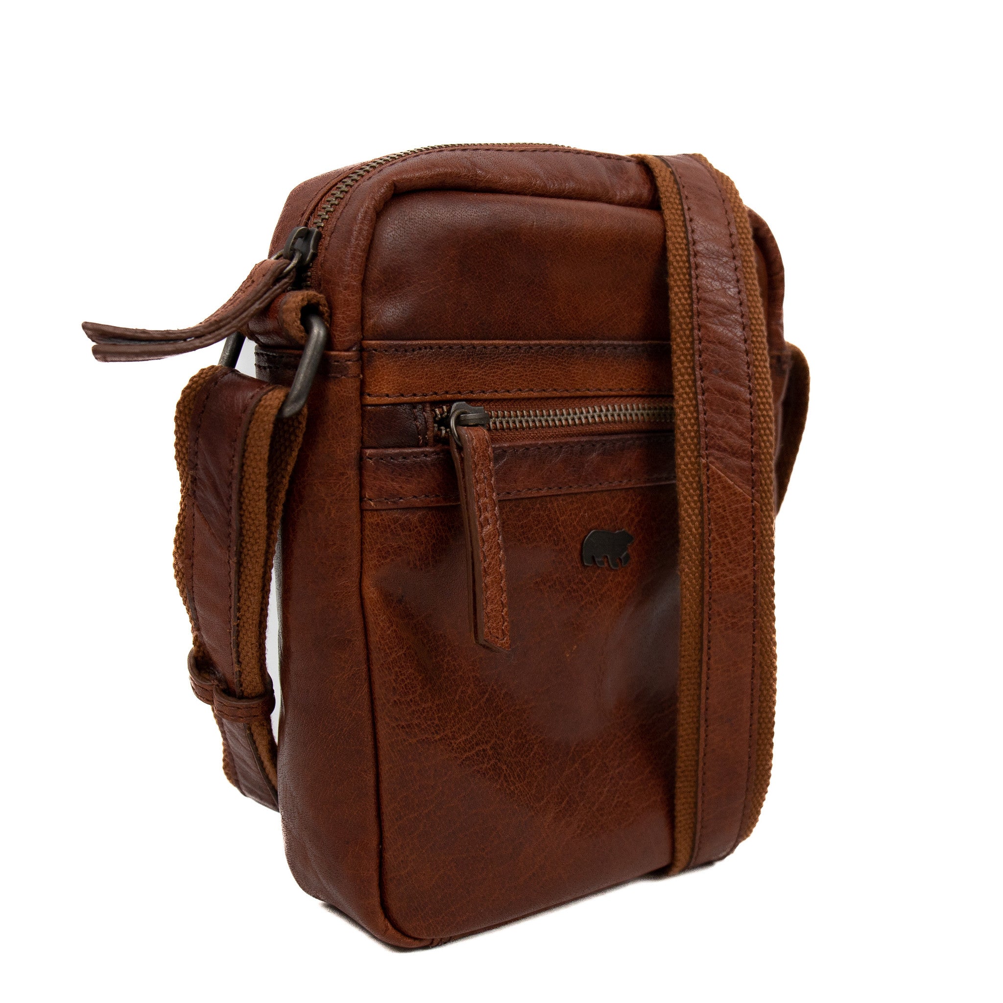 Shoulder bag 'Tobias' cognac - AD 43104