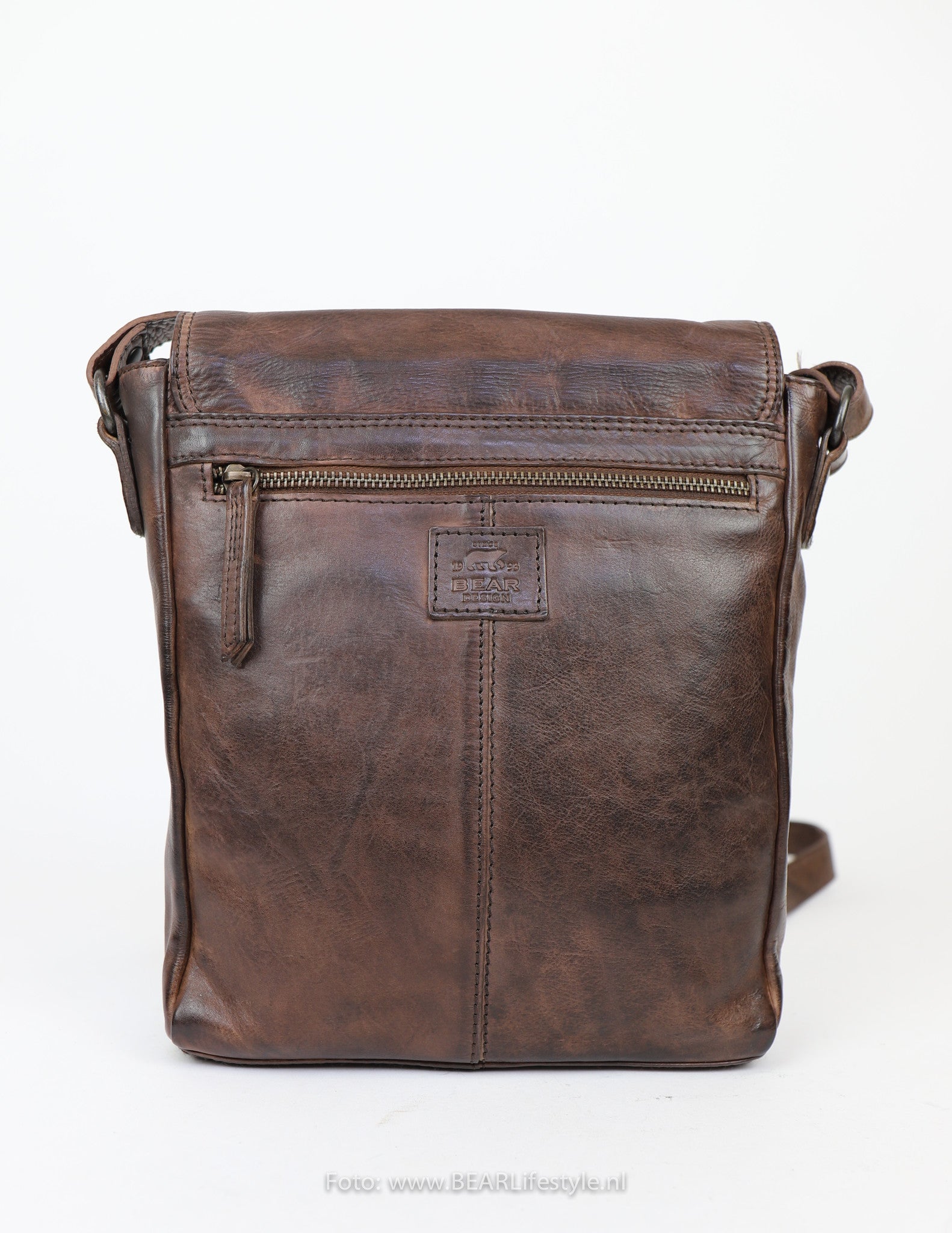 Shoulder bag 'Dirk' dark brown - CL 40025