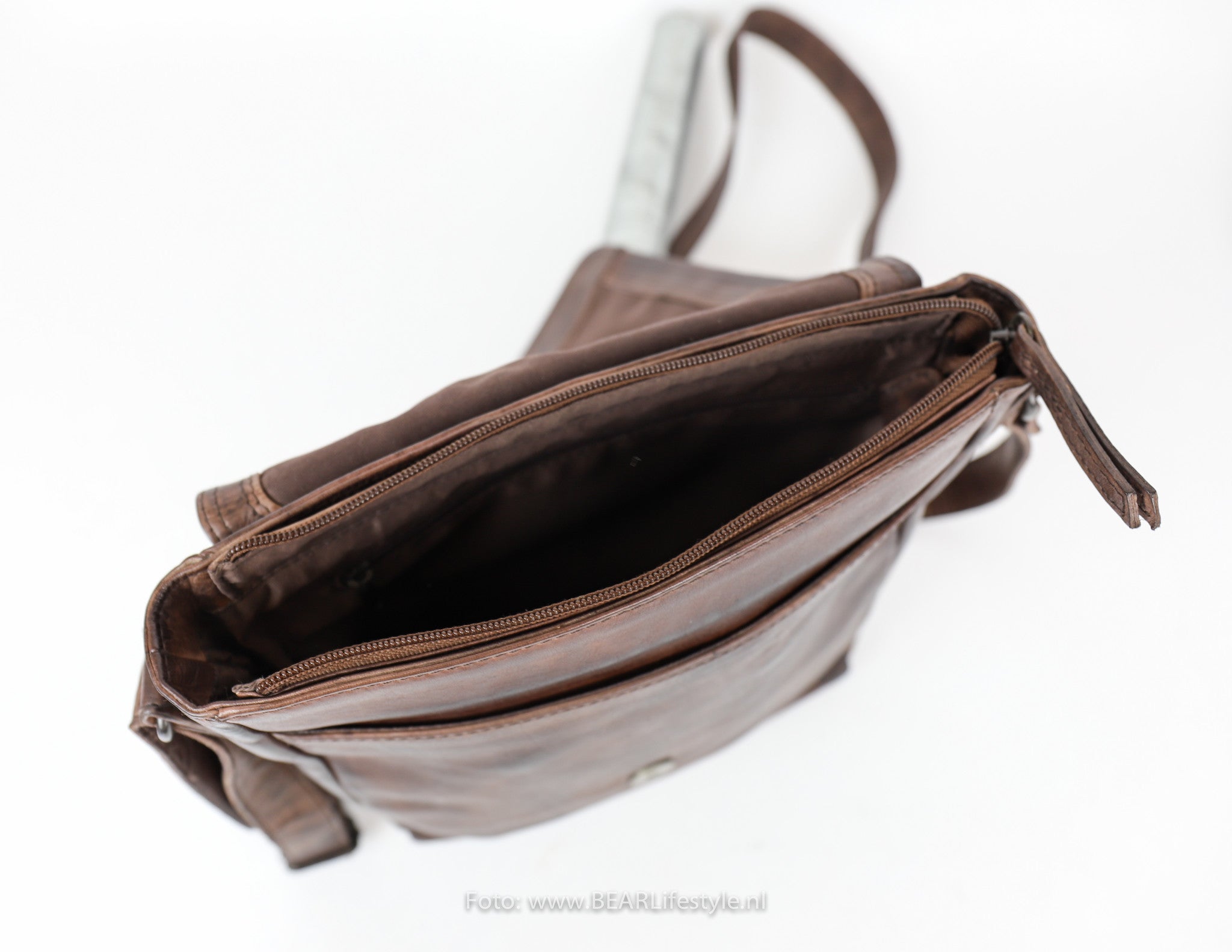 Shoulder bag 'Dirk' dark brown - CL 40025