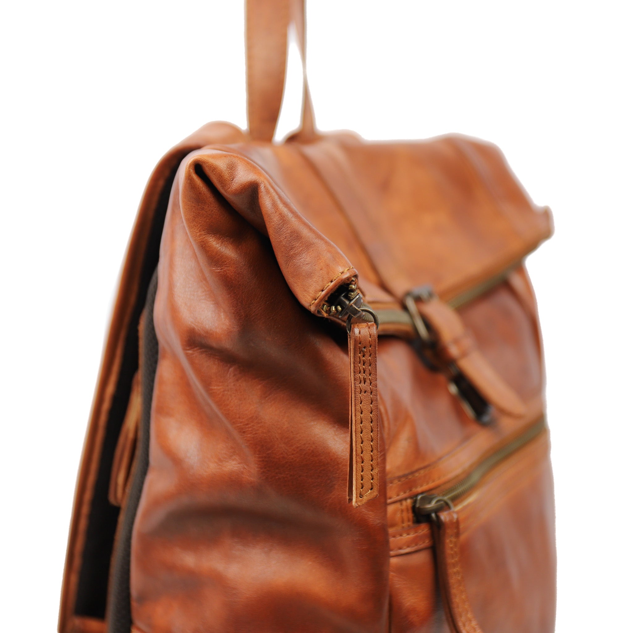 Backpack 'Rick' cognac