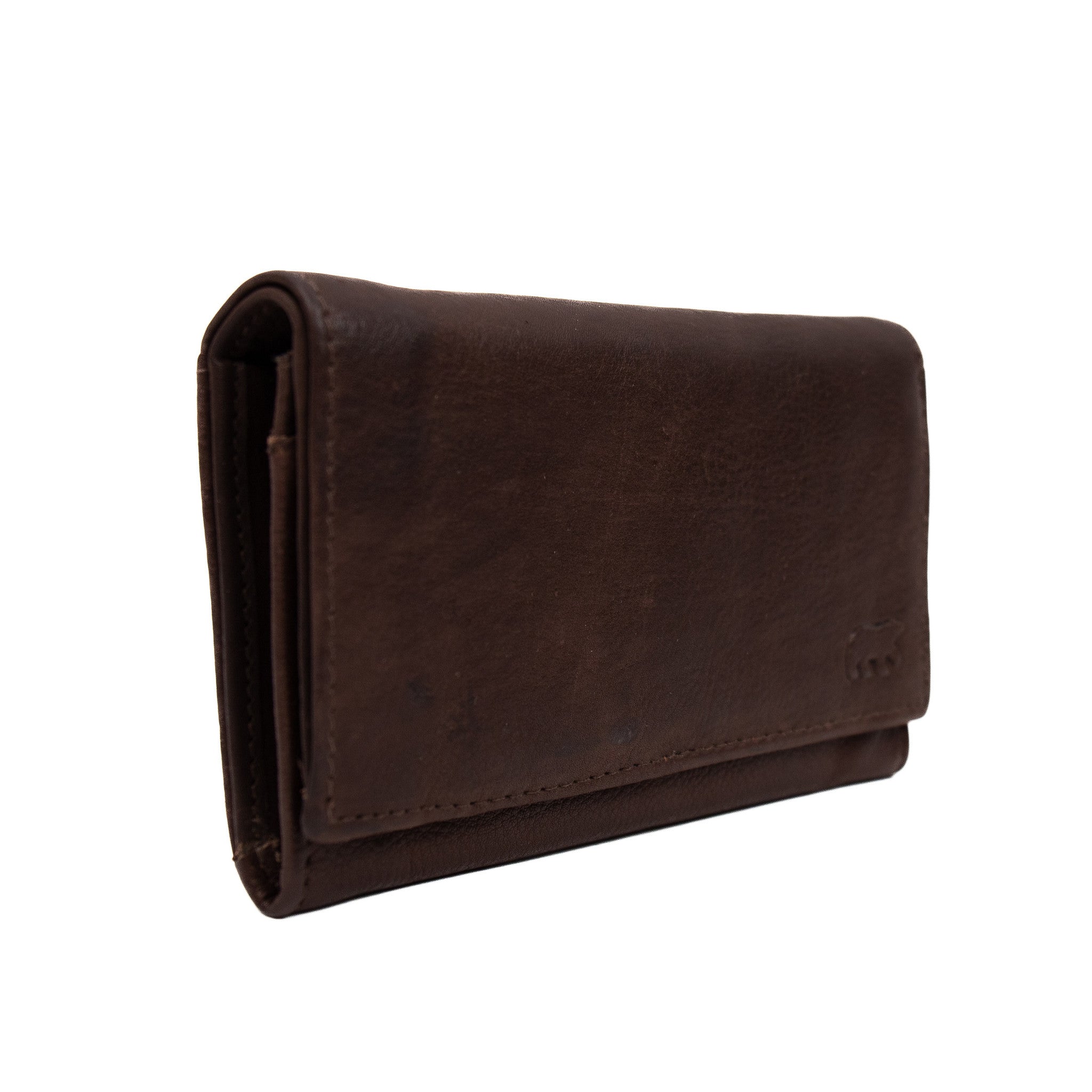 Wrap wallet 'Sweety' XL dark brown - CP 6041