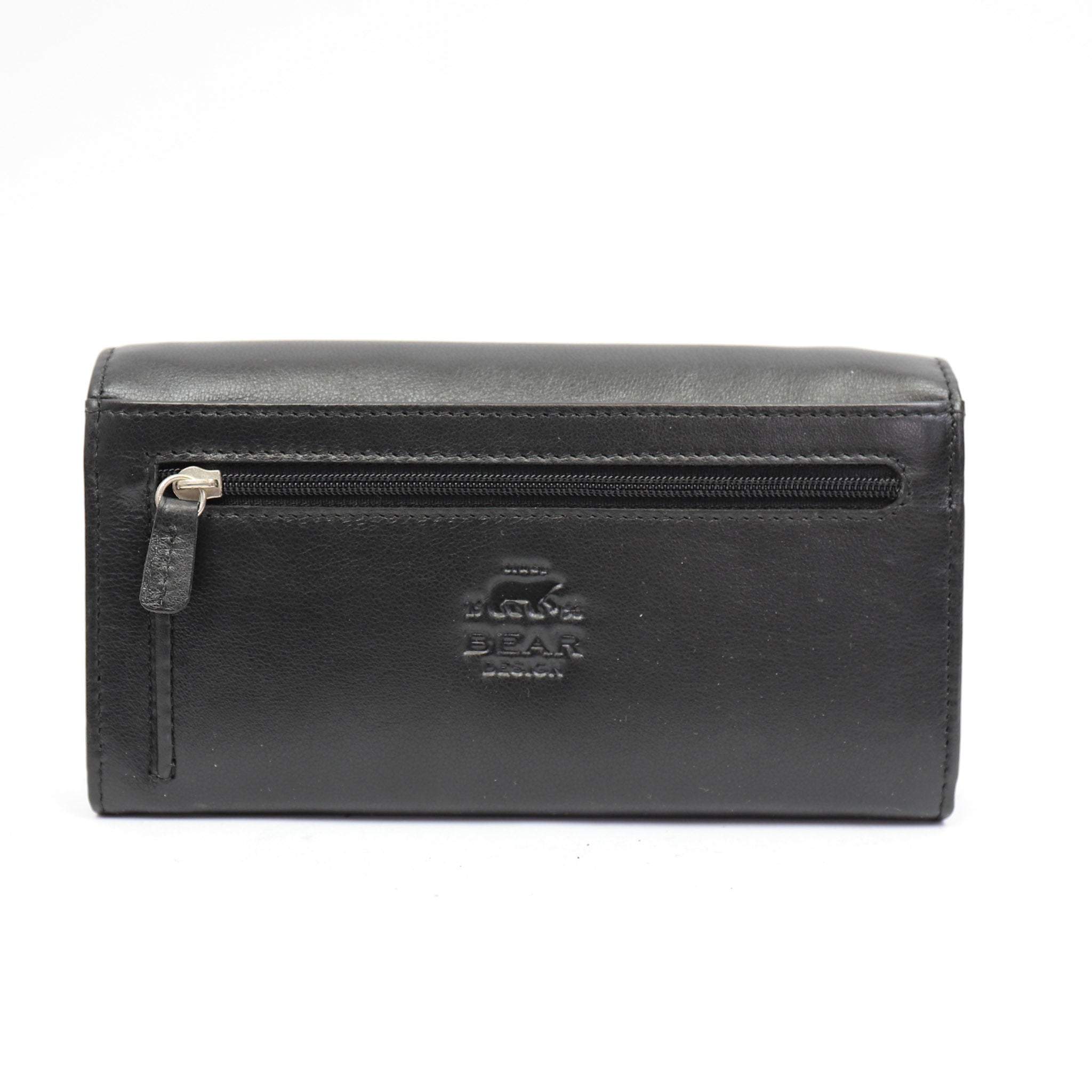 Damesportemonnee overslag 'Noor' - Zwart FR 9918 RFID