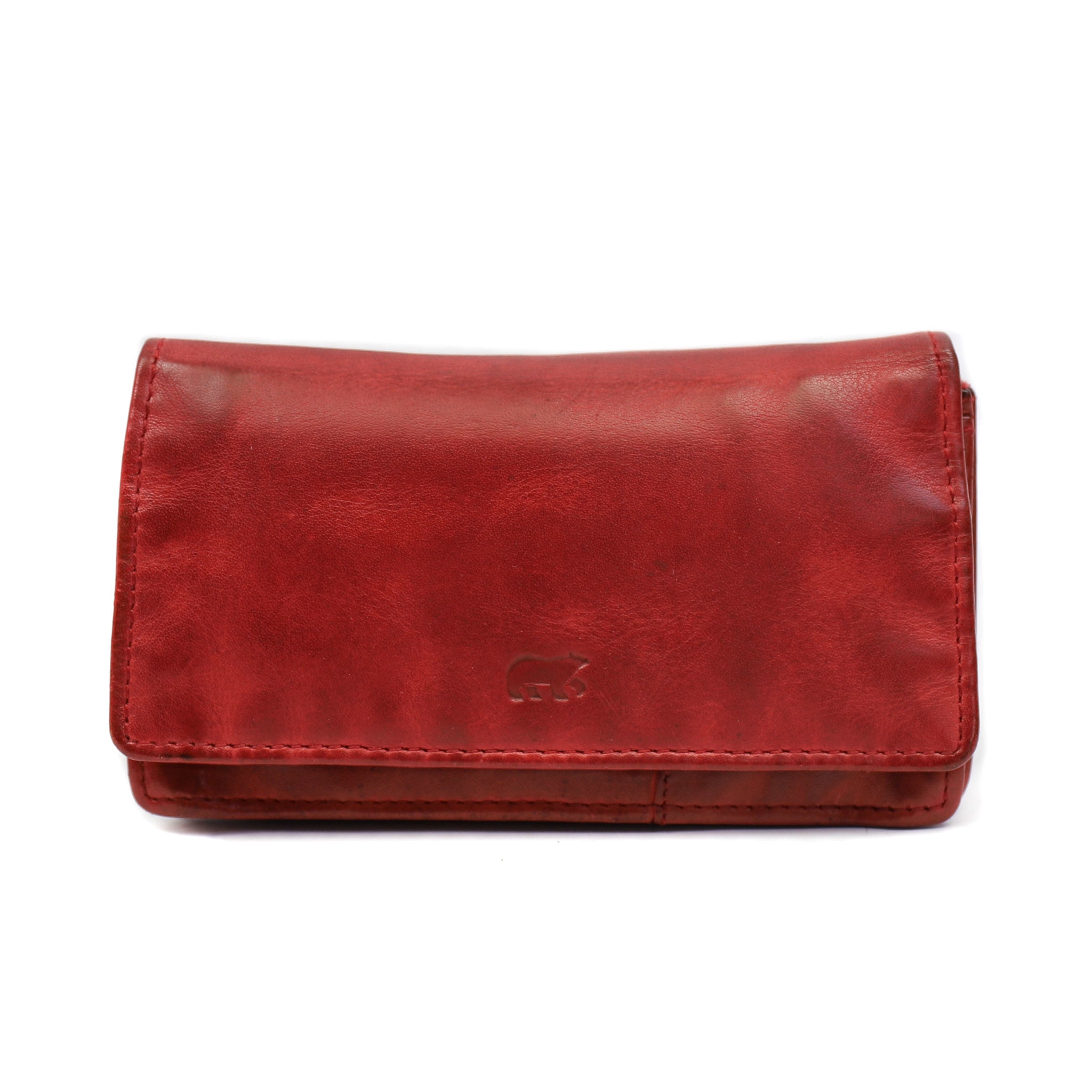 Wrap wallet 'Emma' red - CL 782 RFID