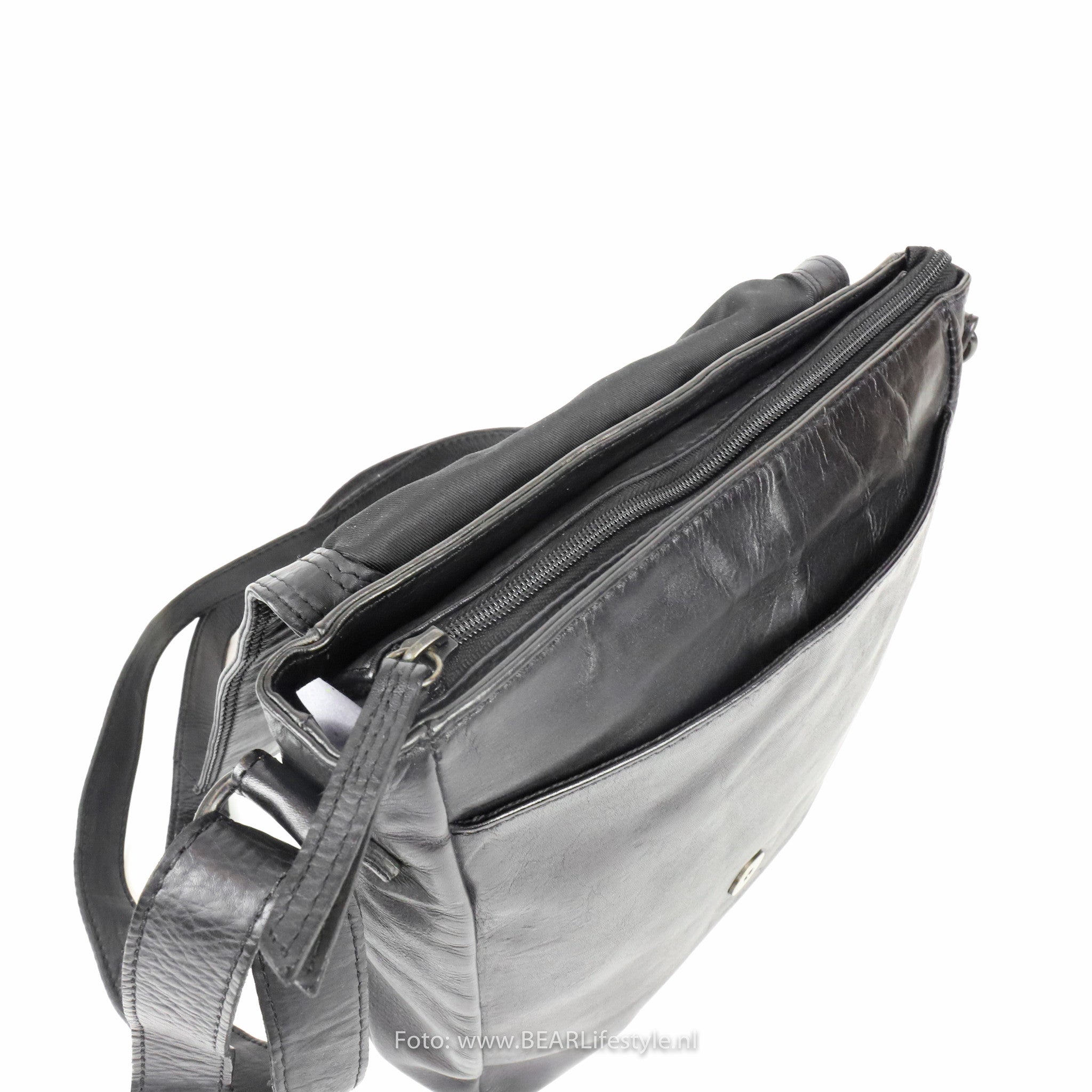 Shoulderbag 'Dirk' black