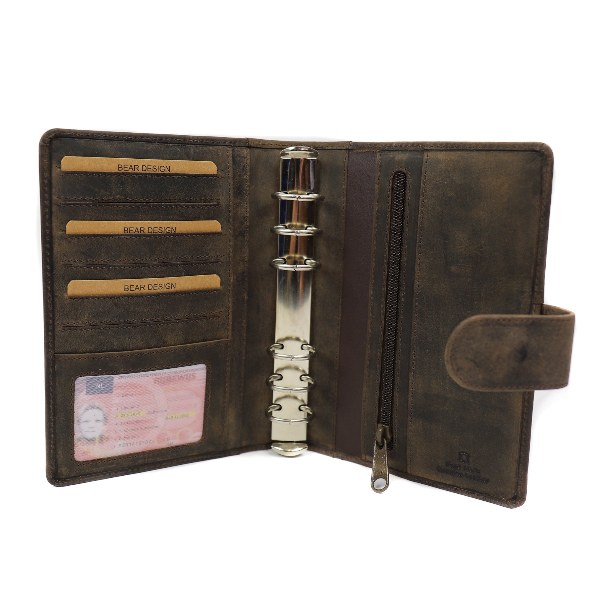 Large cover diary 'René' brown - HD 8338