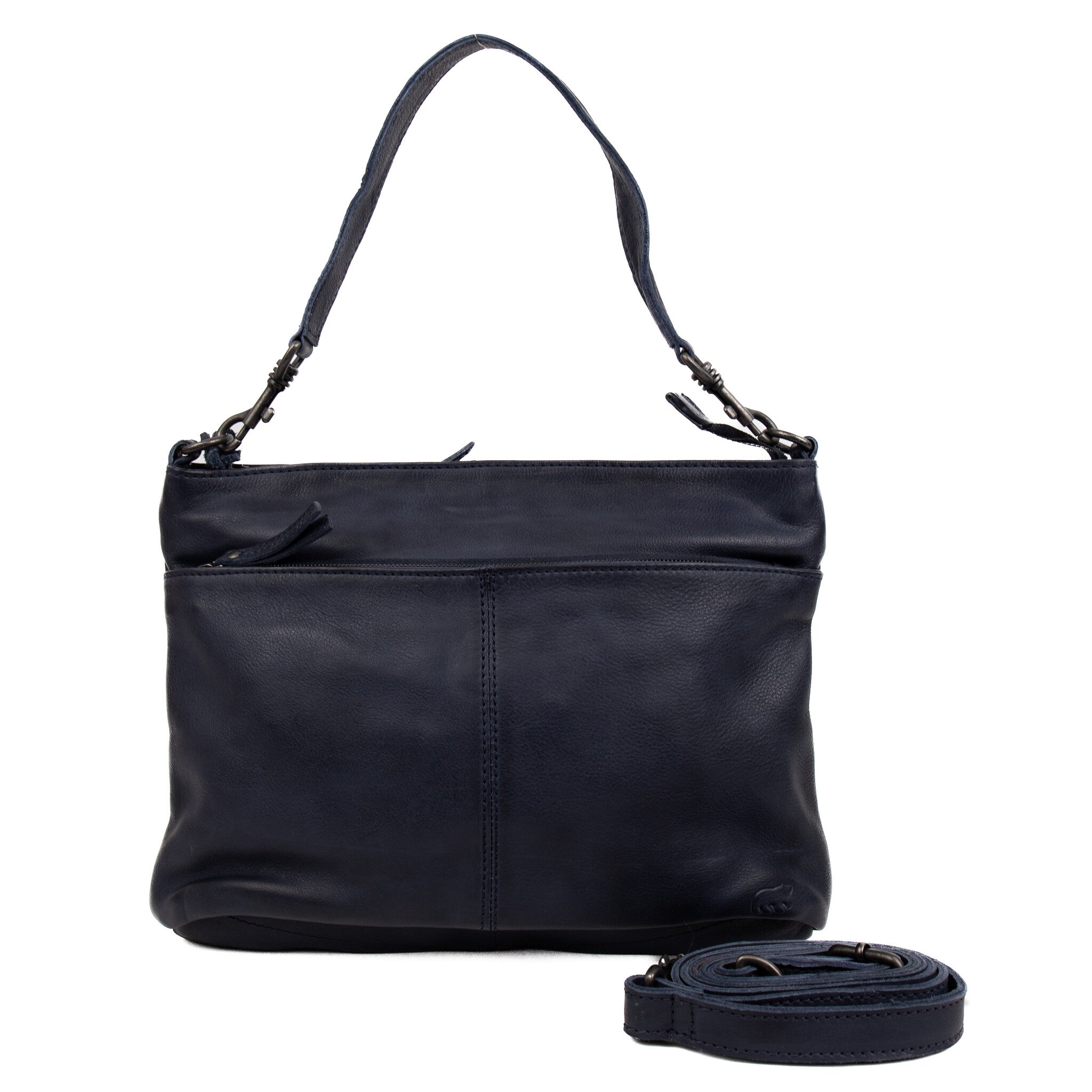 Hand/shoulder bag 'Angelica' navy