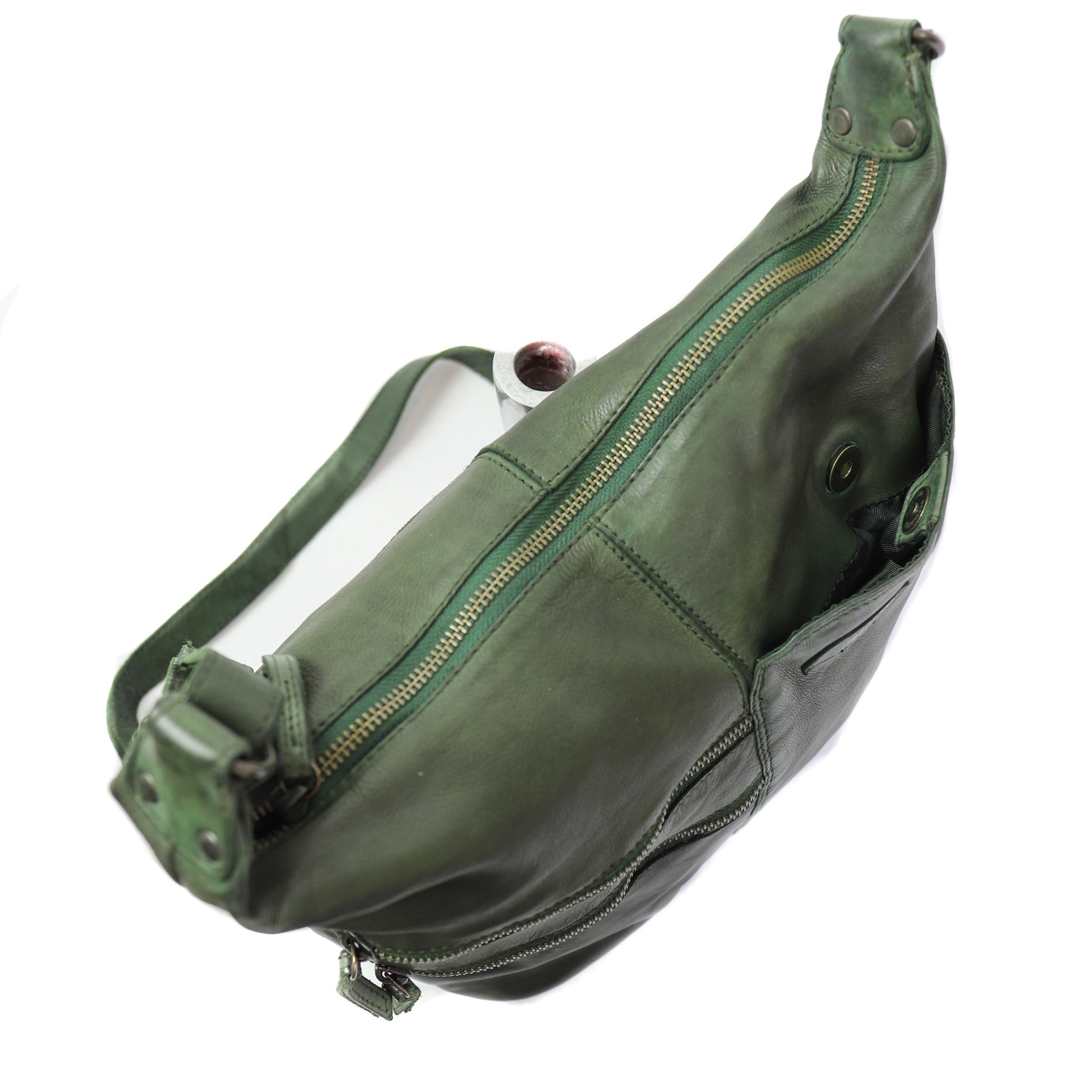 Schoudertas 'Frieda' groen