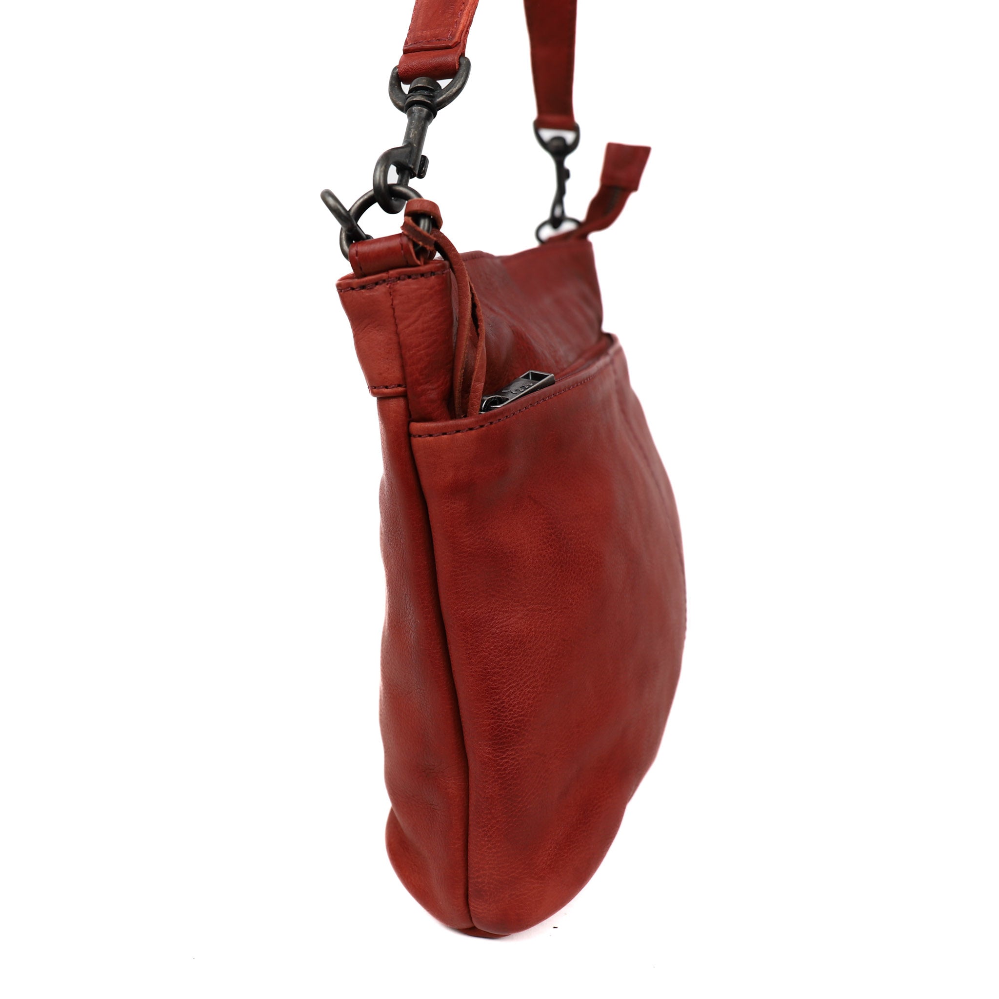 Hand/shoulder bag 'Angelica' red