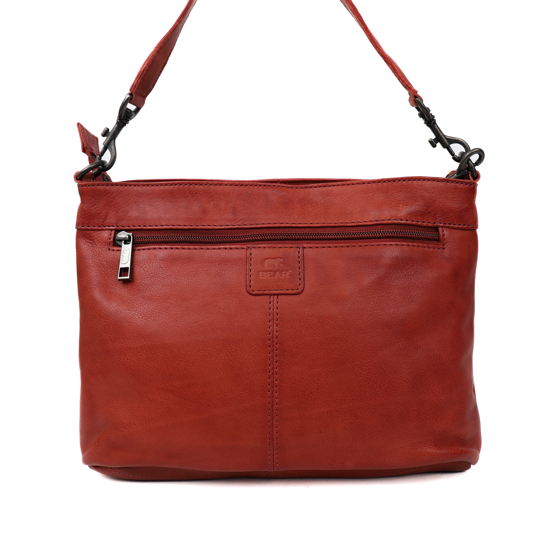 Hand/shoulder bag 'Angelica' red